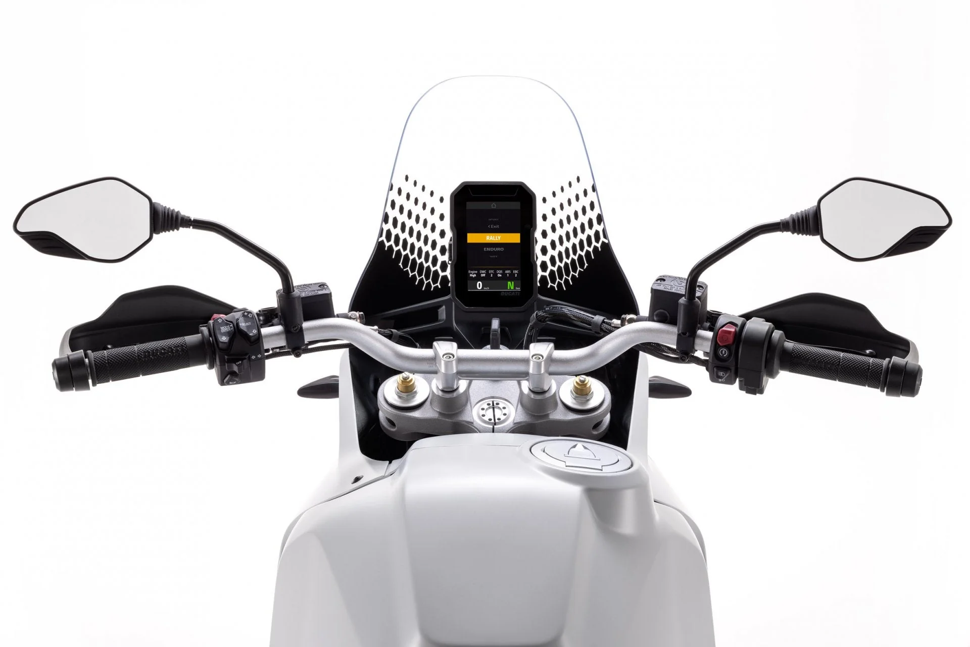 2026 Ducati DesertX - Star White Silk - Image 27