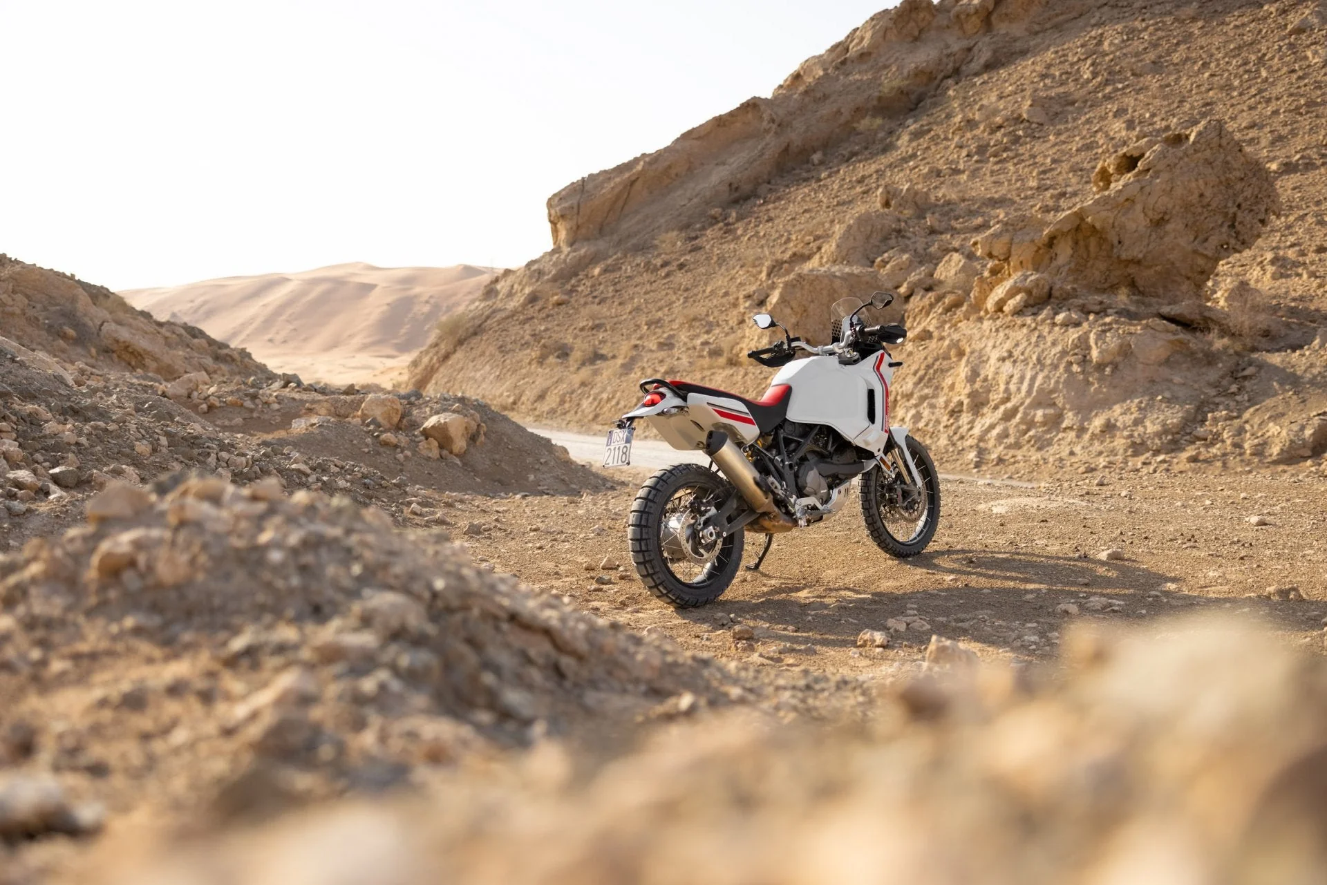 2026 Ducati DesertX - Star White Silk - Image 9