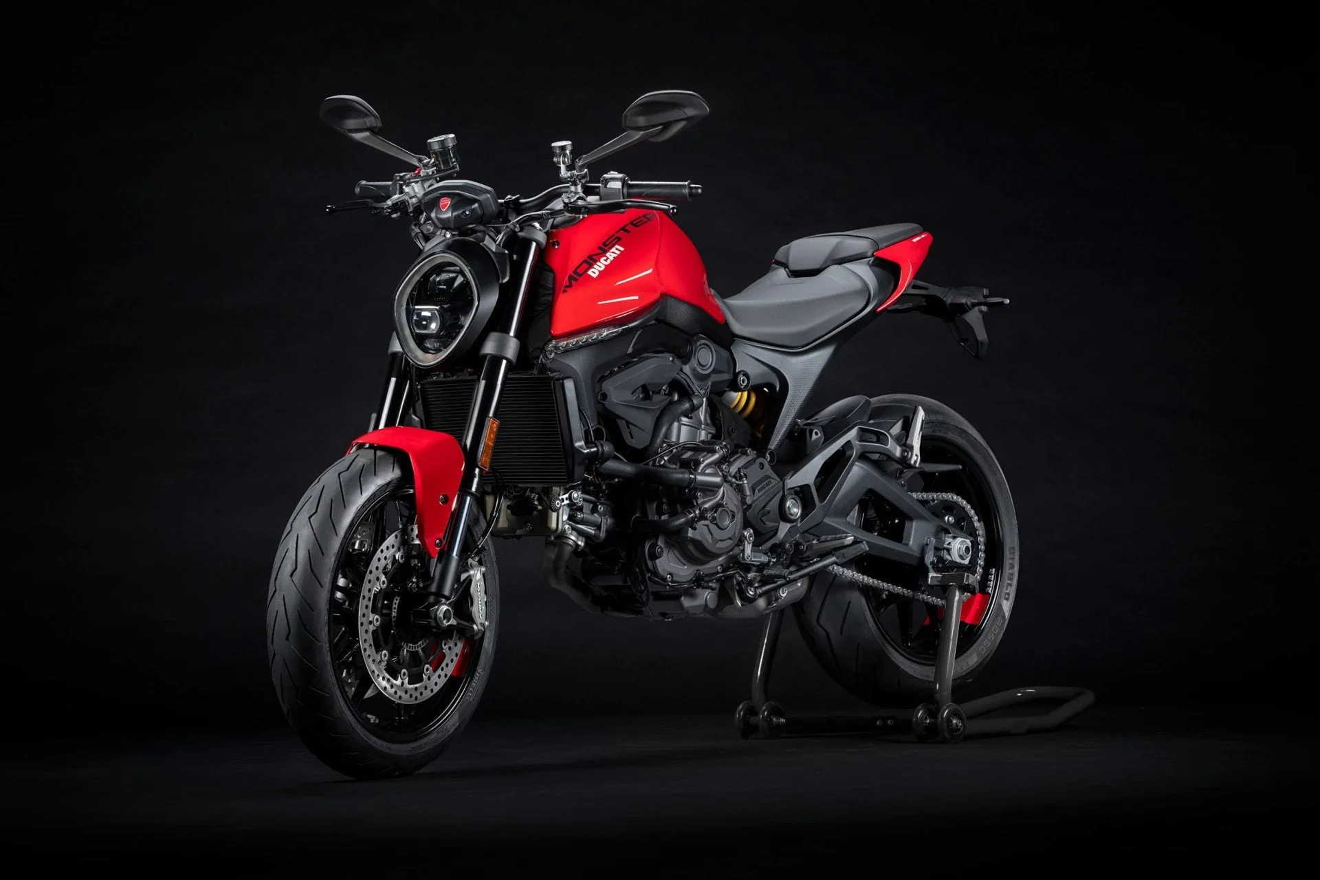 2026 Ducati Monster 937 Plus - Red - Image 3