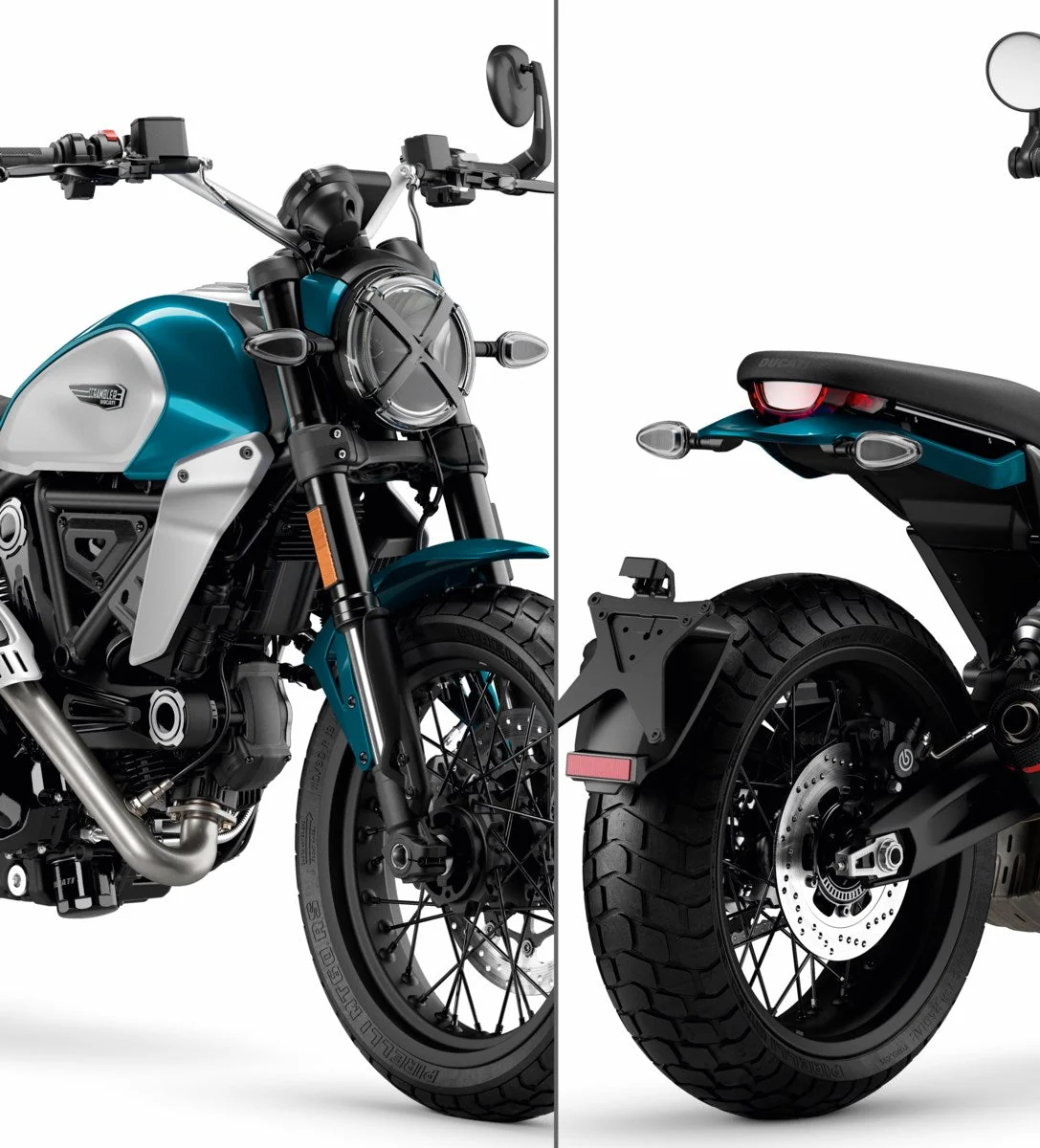 97181131AC - Scrambler Icon painted bodywork kit - STORM GREEN - Image 4