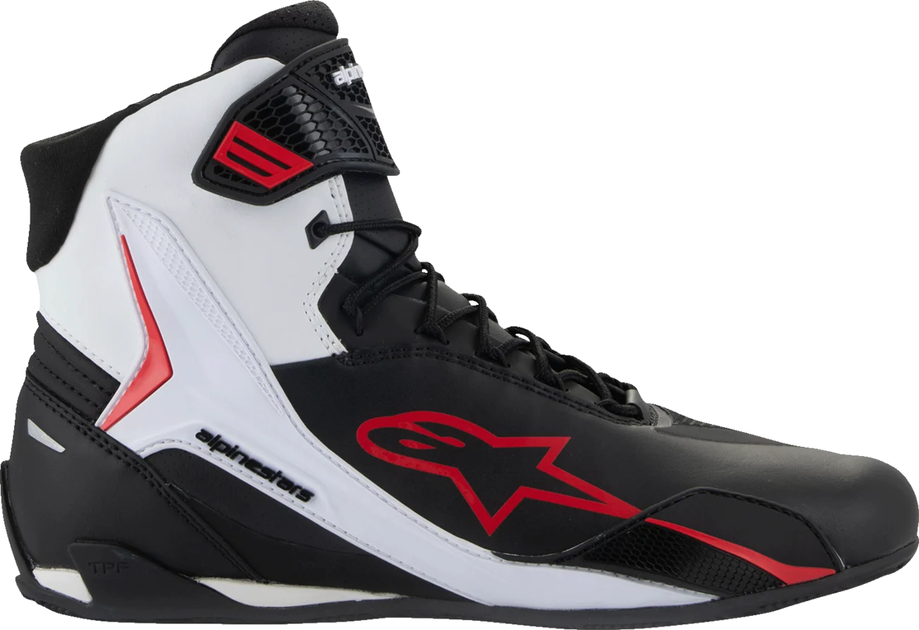 Alpinestars - Faster-4 Shoes - Black/White/Red - Image 5