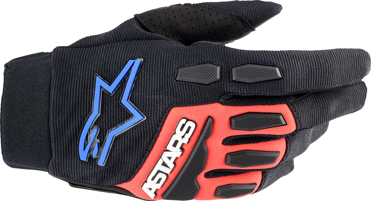 Alpinestars - Full Bore XT Gloves - Black/Bright Red/Blue