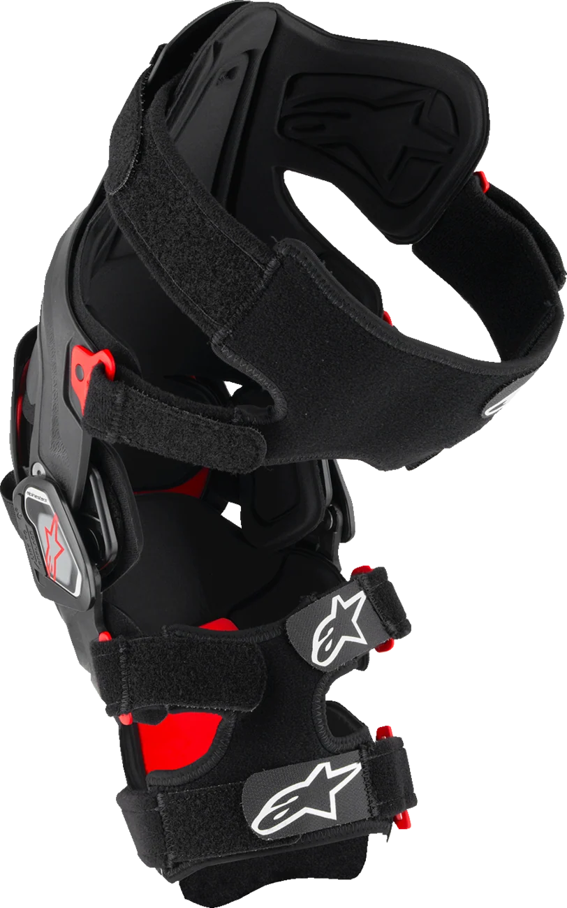 Alpinestars - RK-7 Plasma Knee Braces - Black/Red - Image 2