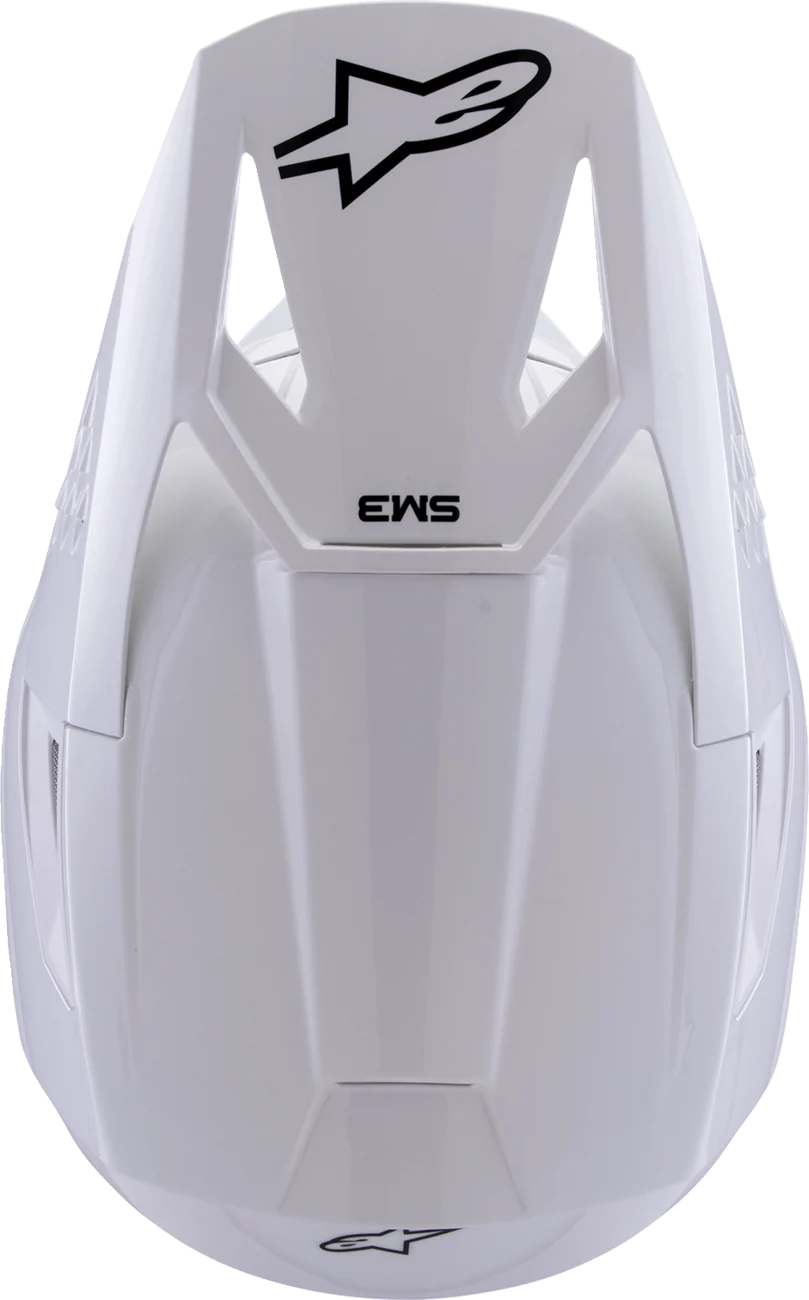 Alpinestars - SM3 Helmet - Solid - Gloss White - Image 7