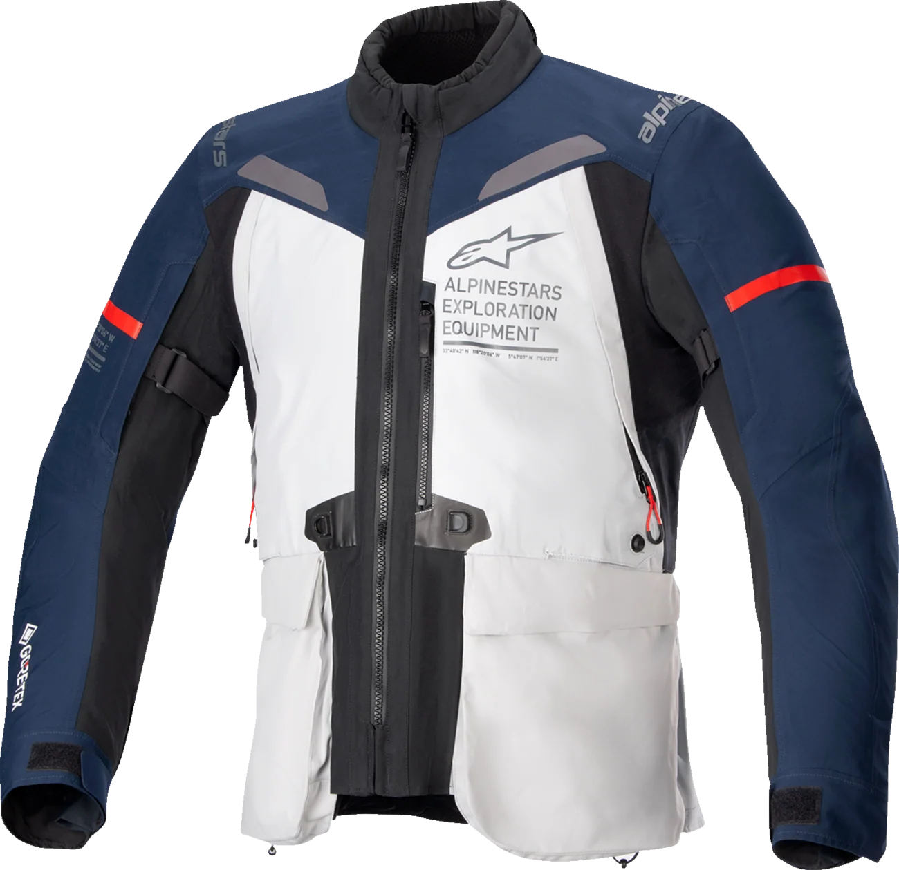 Alpinestars - ST-7 2L Gore-Tex Jacket - Ice Gray/Dark Blue/Black