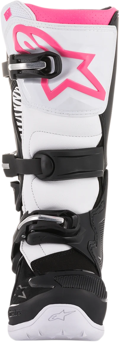 Alpinestars - Stella Tech 3 Boots - Black/White/Pink - Image 3