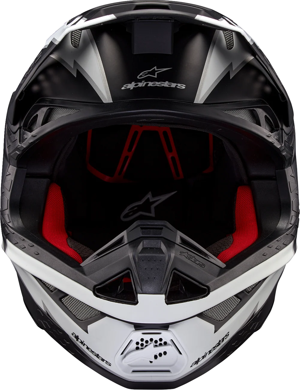 Alpinestars - Supertech M10 Helmet - Ampress - MIPS® - Matte Black/White - Image 6