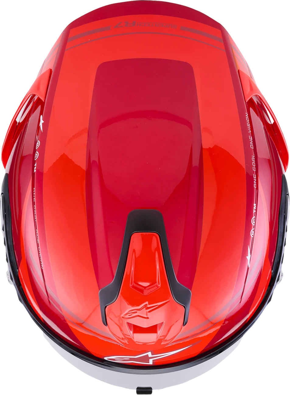 Alpinestars - Supertech R7 Helmet - 22.06 - A-Core - Gloss Red/White - Image 7
