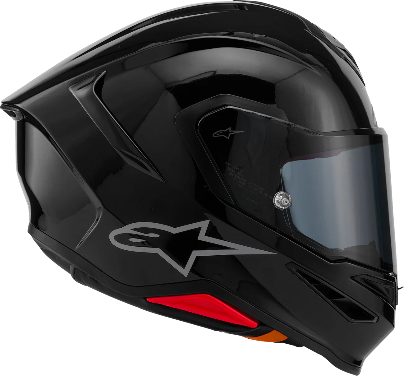 Alpinestars - Supertech R7 Helmet - 22.06 - Solid - Gloss Black - Image 4