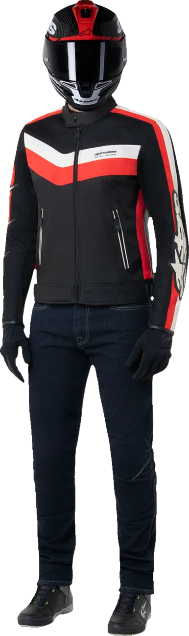 Alpinestars - T-Dyno Air Jacket - Black/Bright Red - Image 2