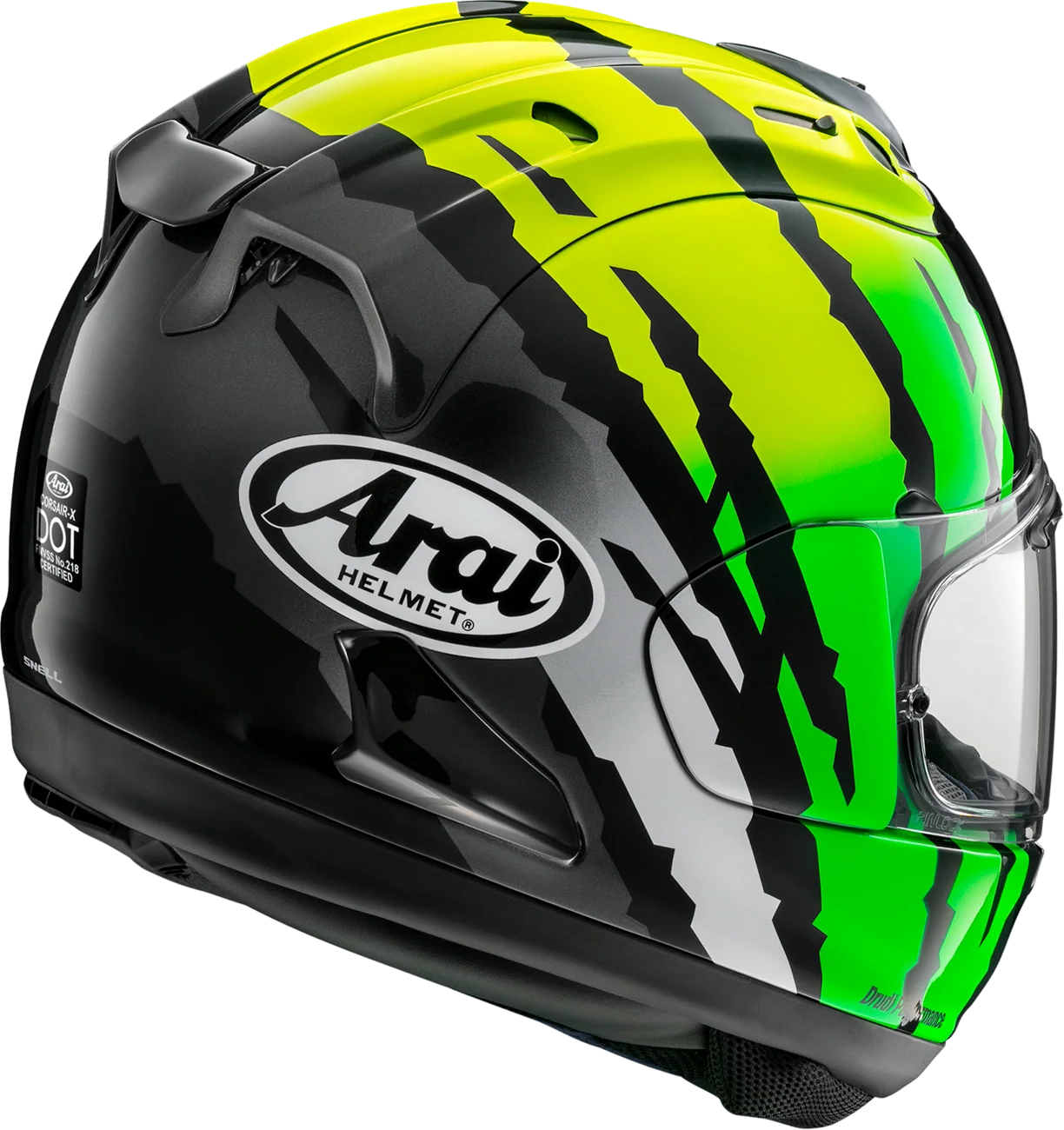 Arai Helmets - Corsair-X Helmet - Blade - Yellow - Image 2