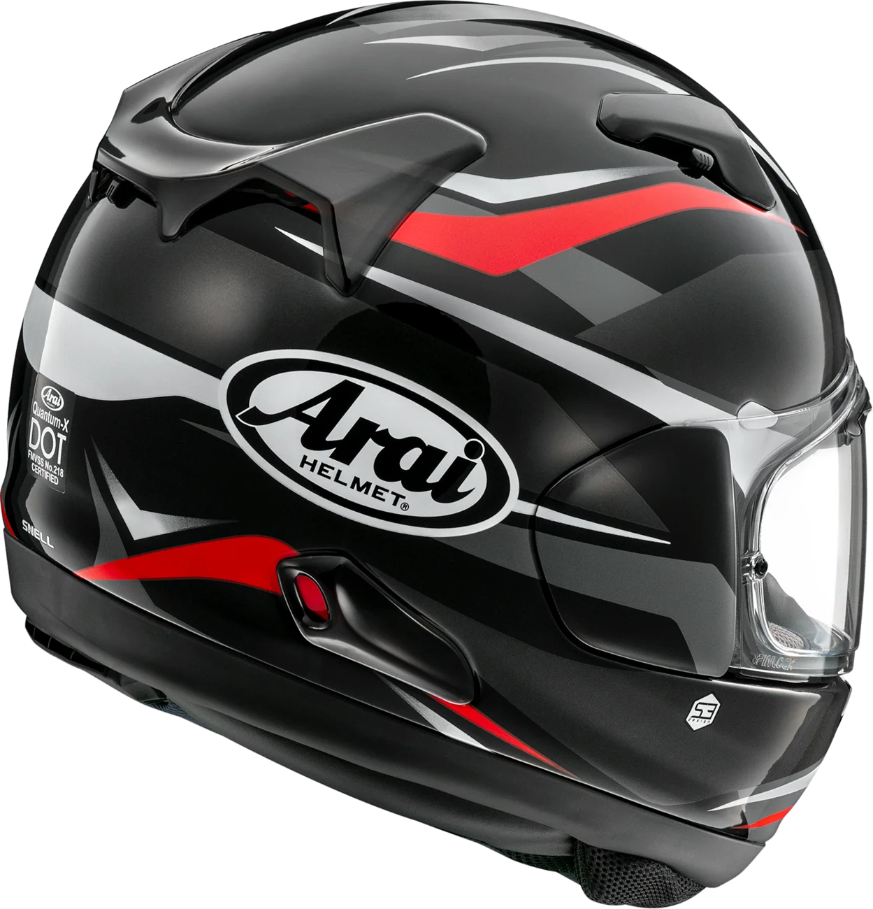 Arai Helmets - Quantum-X Helmet - Ray - Black - Image 2