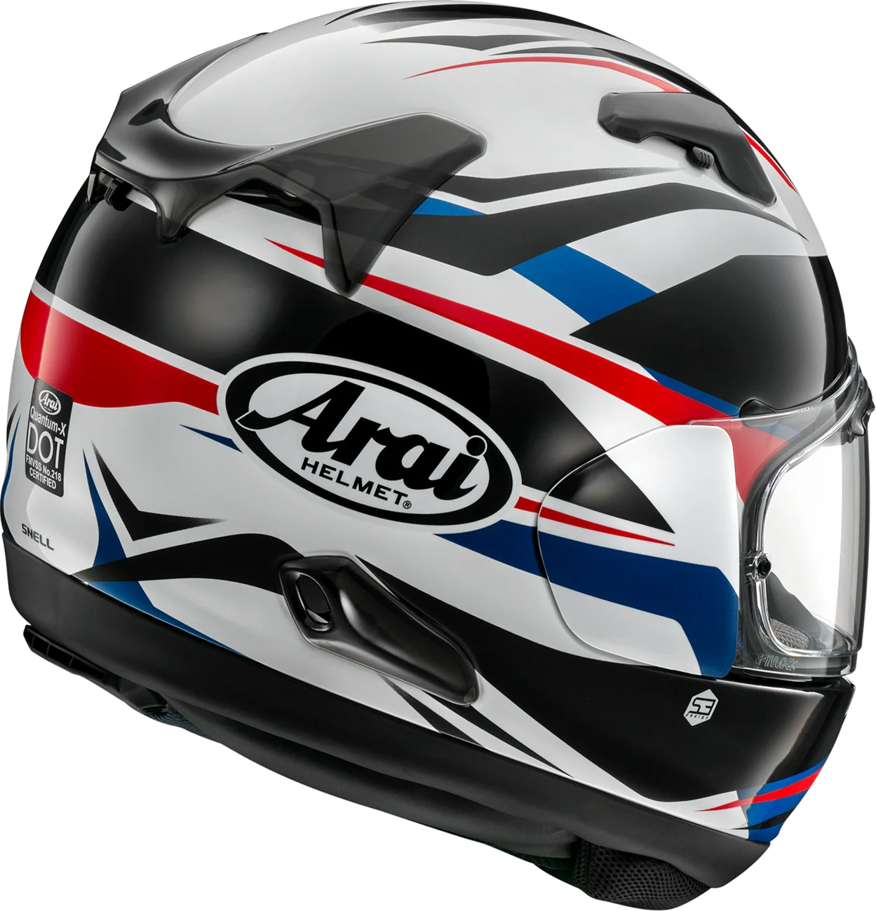 Arai Helmets - Quantum-X Helmet - Ray - White - Image 2