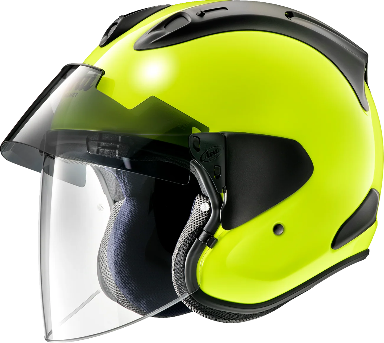 Arai Helmets - Ram-X Helmet - Fluorescent Yellow - Image 4