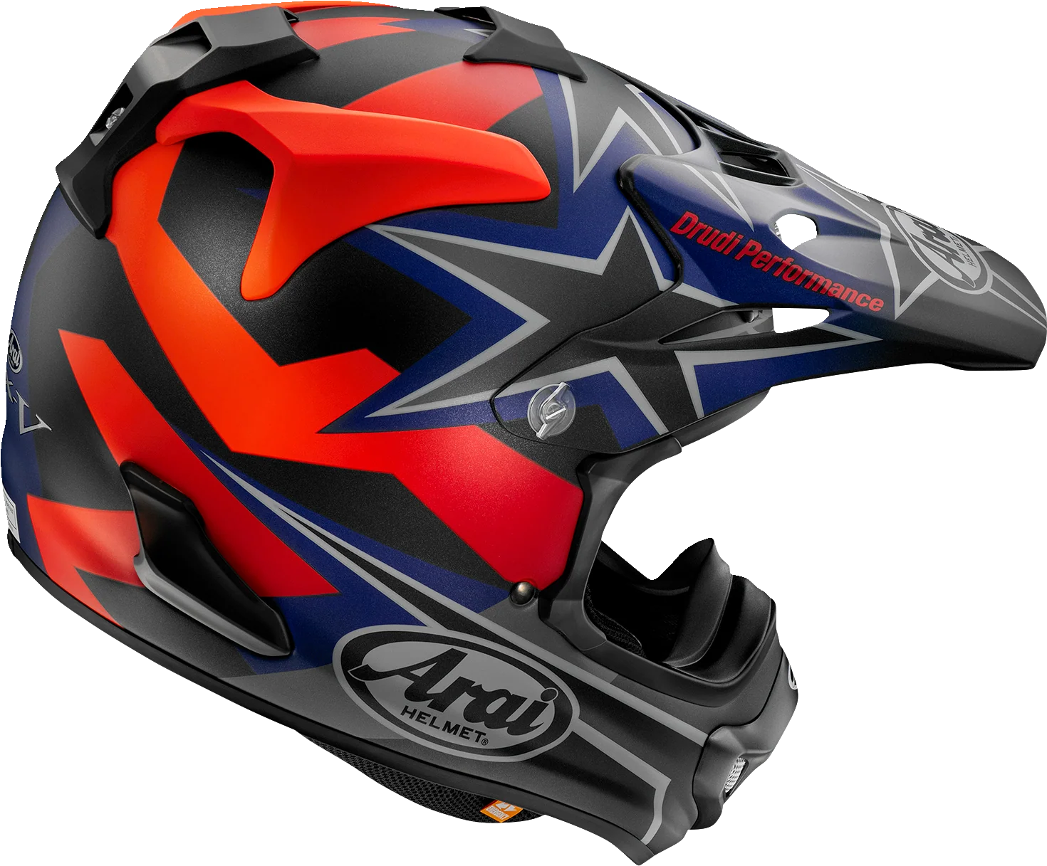 Arai Helmets - VX-Pro4 Helmet - Stars & Stripes - Black Frost - Image 2