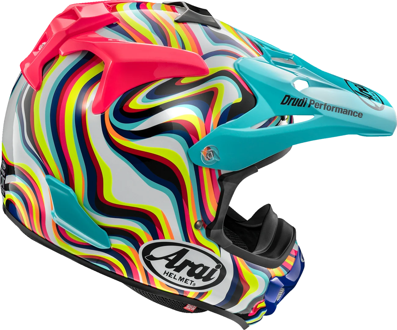 Arai Helmets - VX-Pro4 Helmet - Stream - Pink - Image 2