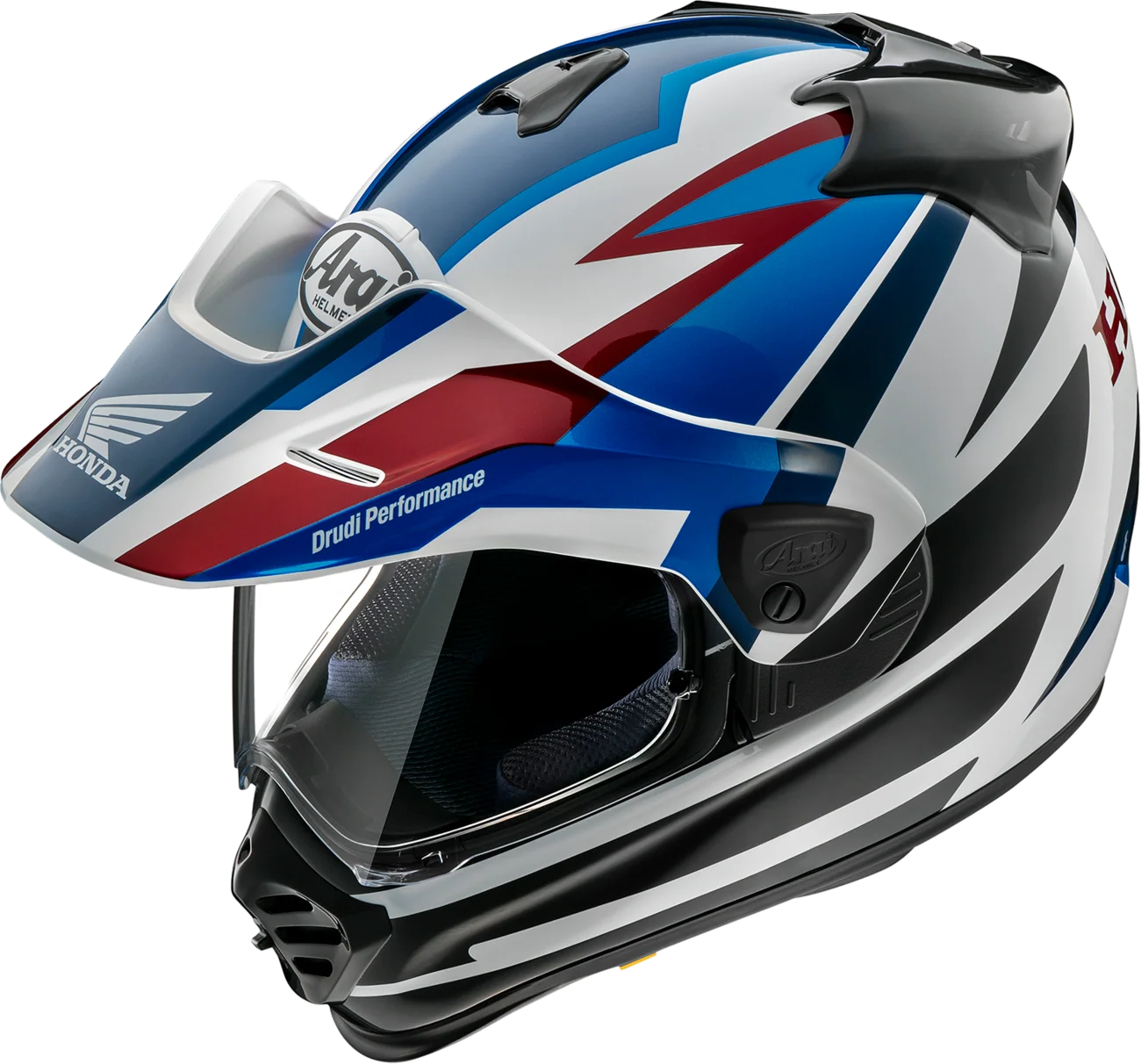 Arai Helmets - XD-5 Helmet - Africa Twin - Blue - Image 3