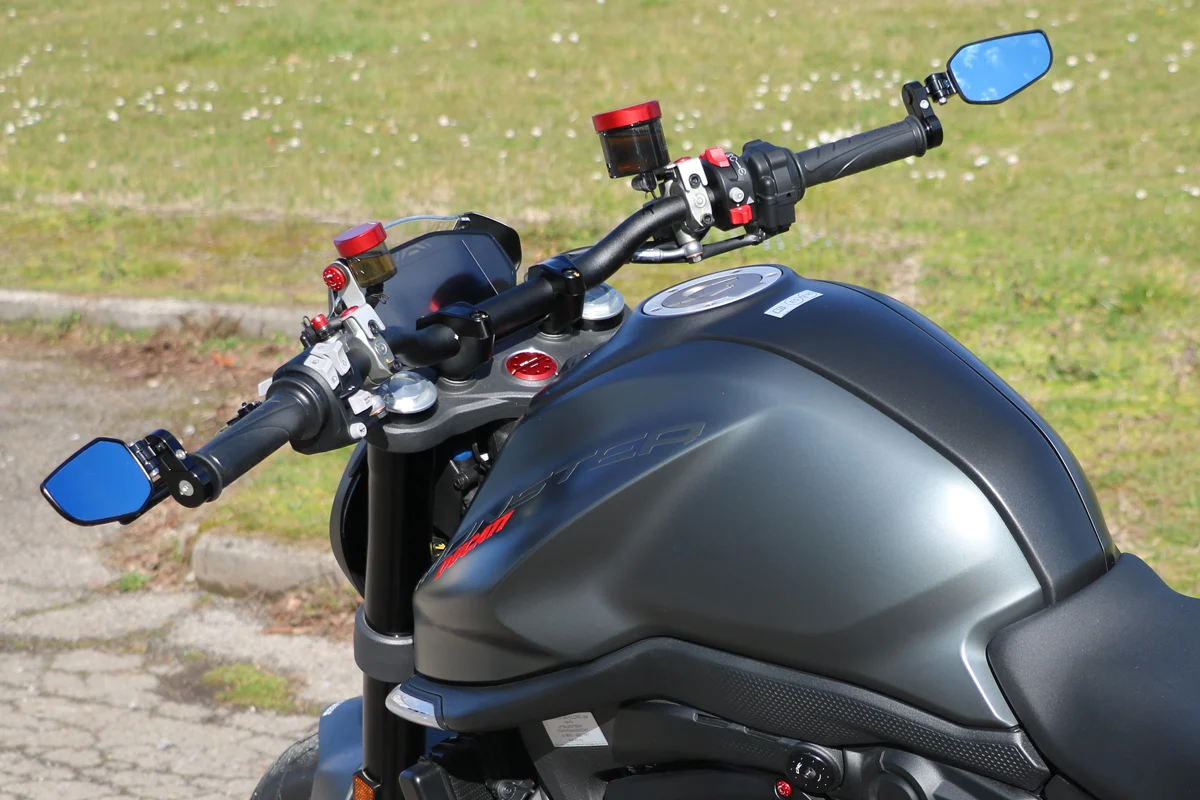 CNC Racing EVO Folding Bar End Mirrors - Image 7