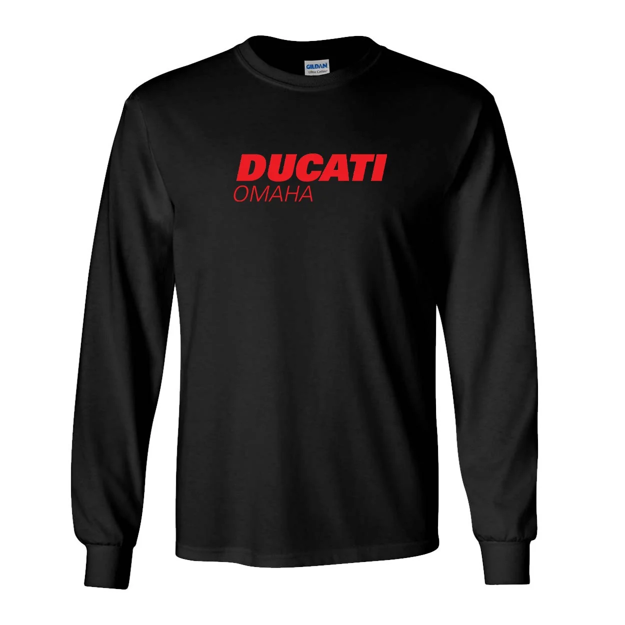 Ducati Omaha Classic Long Sleeve T-Shirt - Black - Image 2