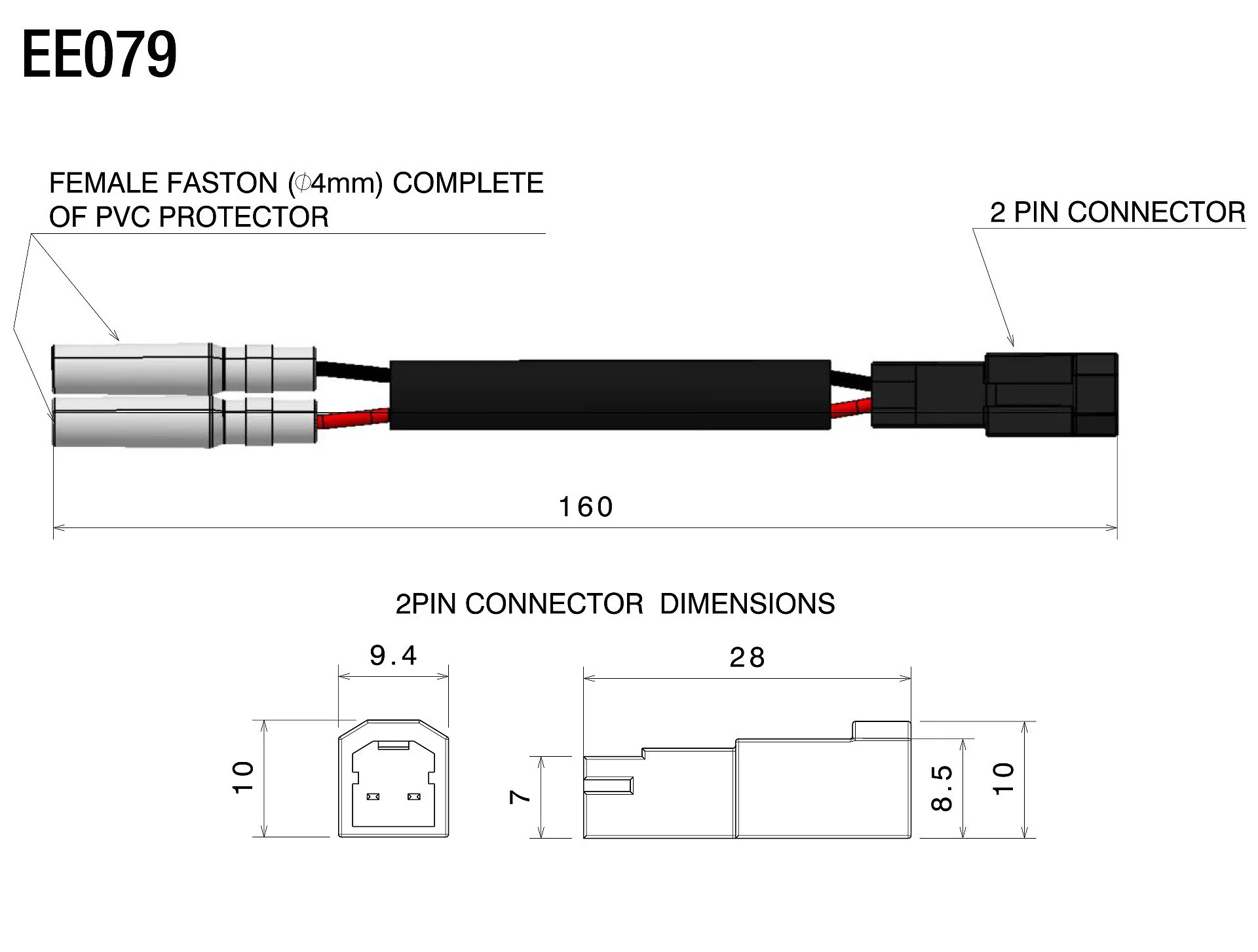 EE079 - RIZOMA - Wiring Kit For Turn Signals - Image 2