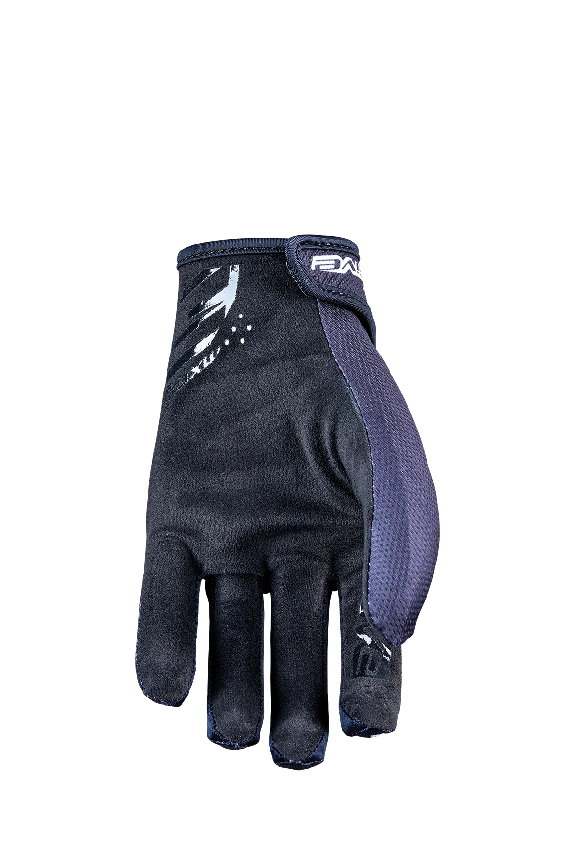 FIVE GLOVES - MXF4 YOUTH - MONO BLACK - Image 2