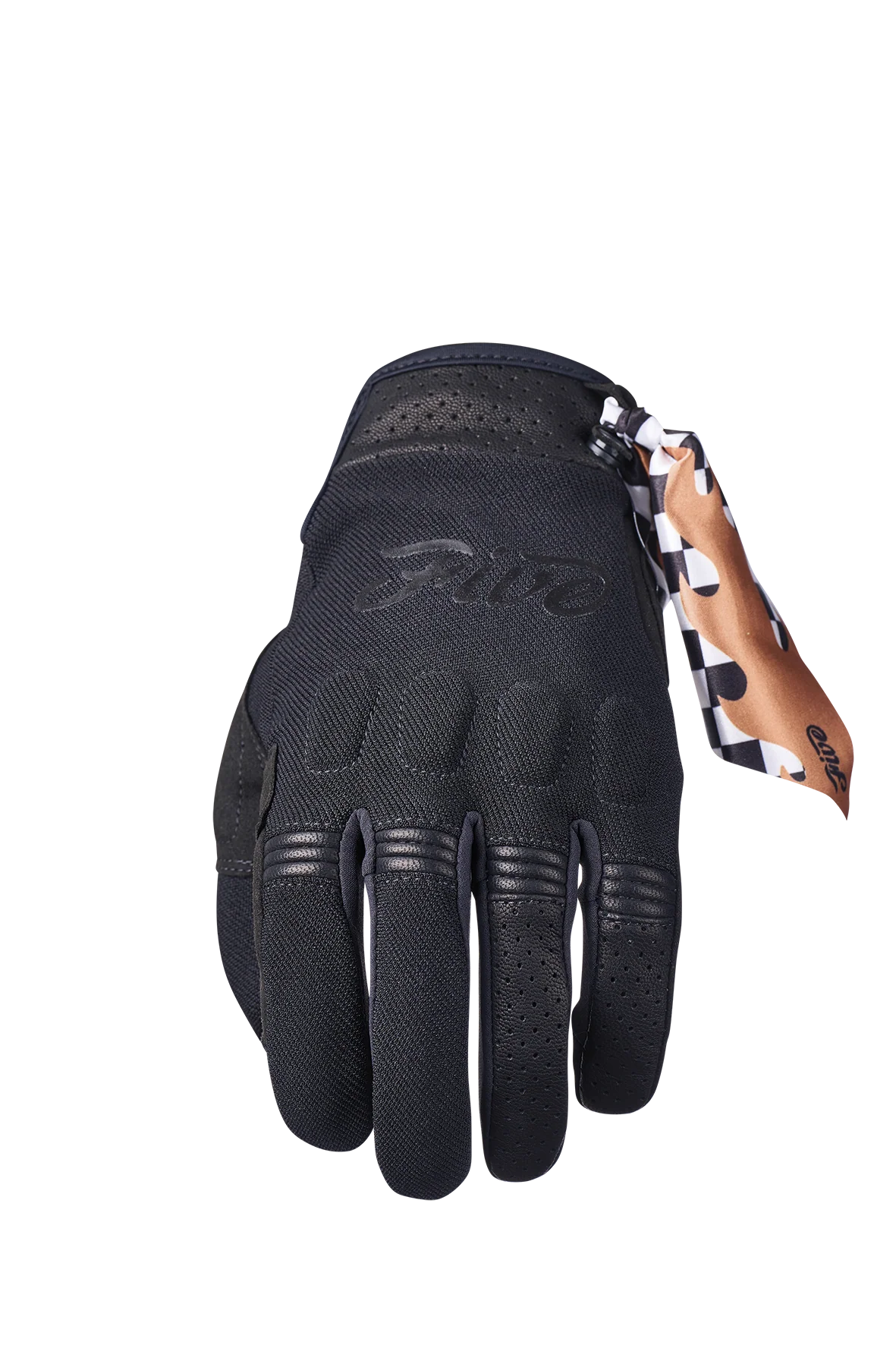 FIVE GLOVES - SCRAMBLER WOMAN - BLACK - Image 5