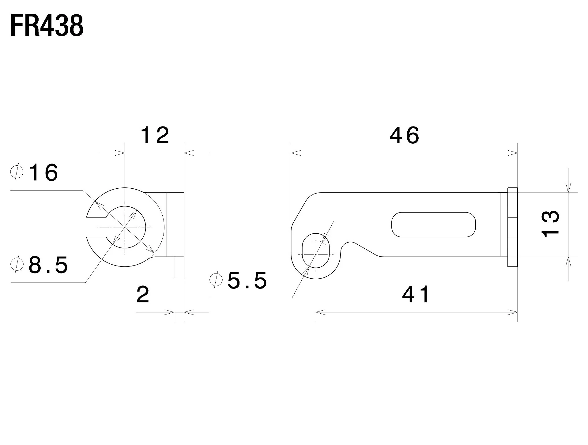 FR438 - RIZOMA - Turn Signal Mounting Kit for Fairing - Image 3