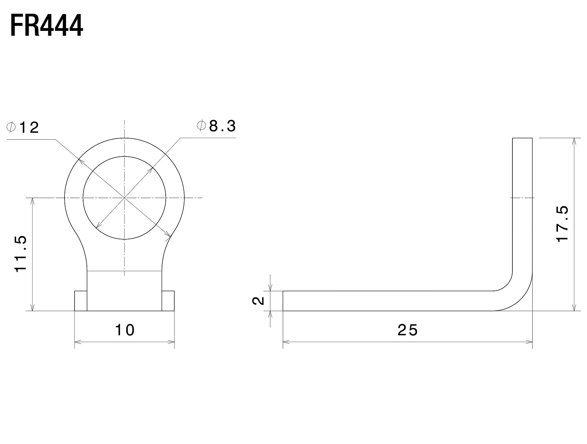 FR444 - RIZOMA - LIGHT UNIT Turn Signal Mounting Kit - Image 7