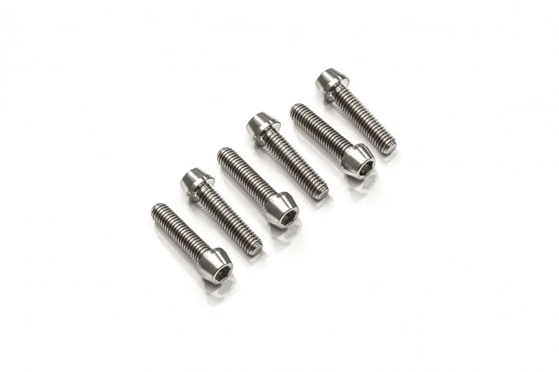 KV391X - CNC Racing Titanium Bolt Kit for Lower Triple Clamp For Ducati Streetfighter, CNC racing's Billet Lower triple for XDiavel and Monster 1200, and Rearset bolts for 2016+ MV Agusta Brutale 800