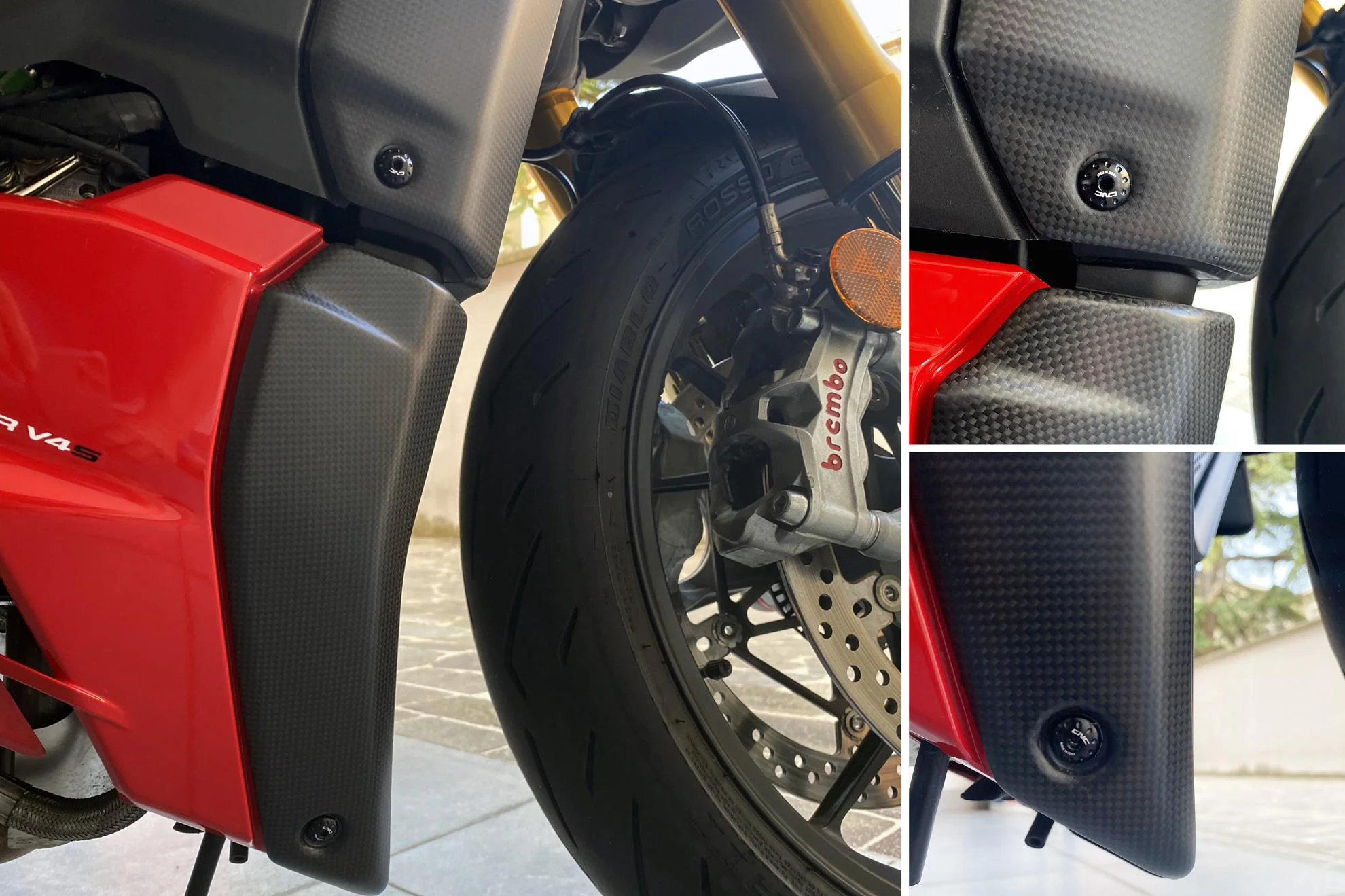 KV456 - CNC Racing Radiator Side Panel Screw Kit for the Ducati Streetfighter V4 - Image 2