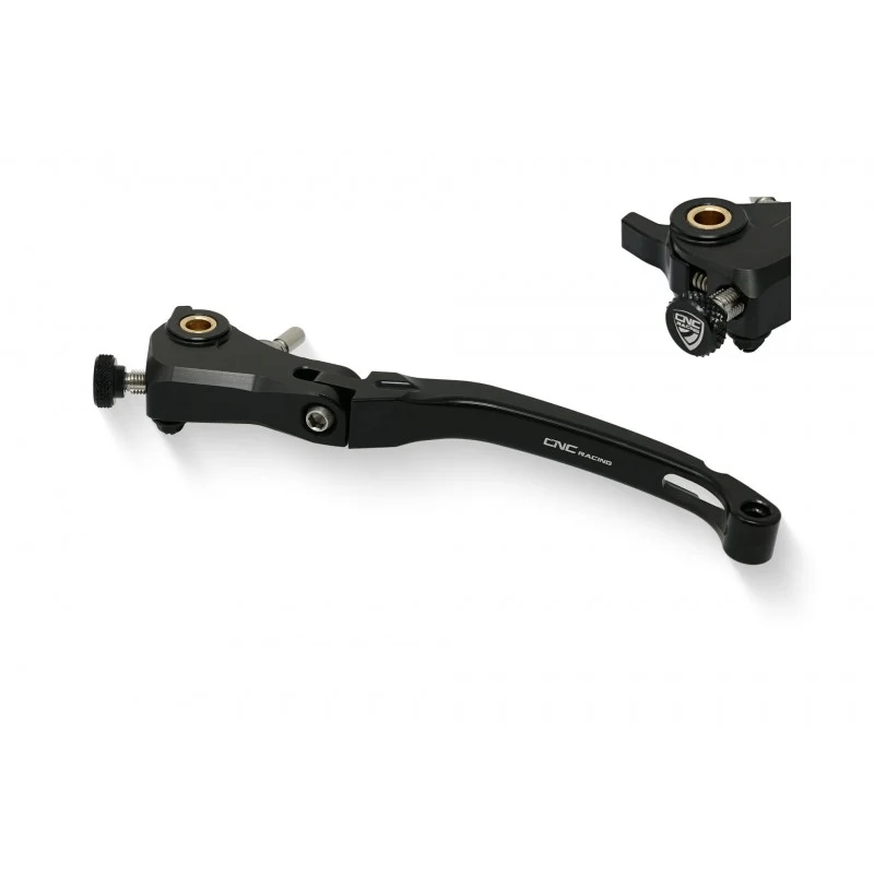 LCR49BPR - CNC Racing PRAMAC RACING Limited Edition Billet RACE Folding Adjustable Clutch Lever for the Ducati Multistrada V4 / S / Pikes Peak - Image 2