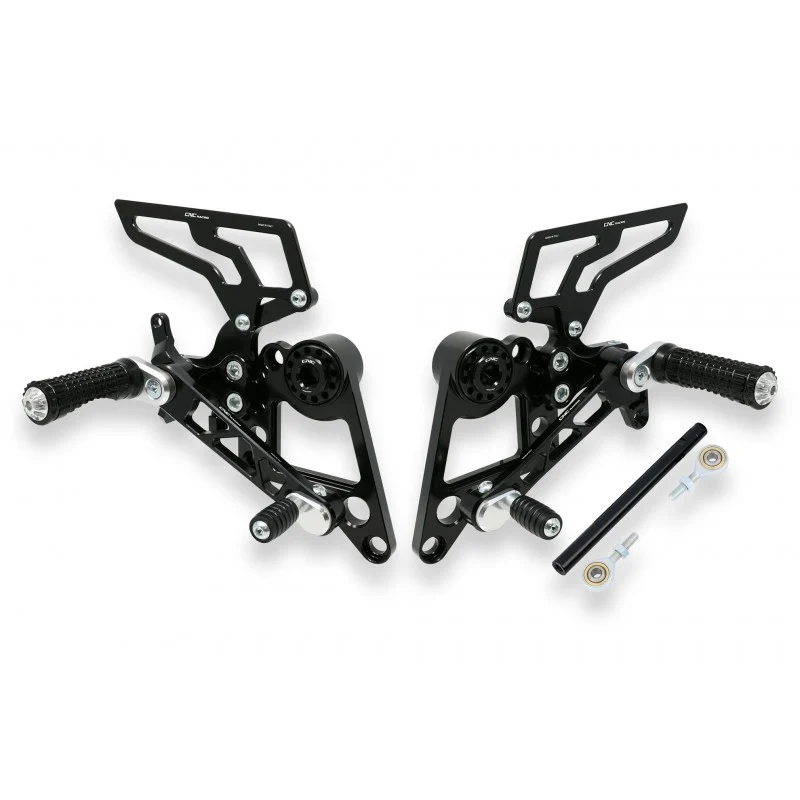PE100 - CNC Racing Adjustable Rearsets for Ducati Monster 1100/796/696 - Image 2