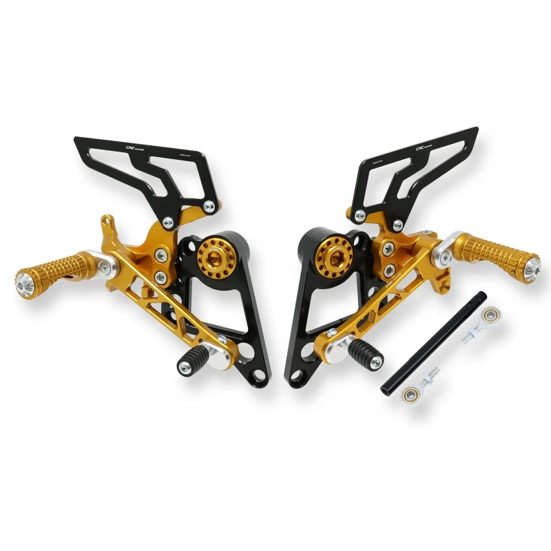 PE100 - CNC Racing Adjustable Rearsets for Ducati Monster 1100/796/696 - Image 3