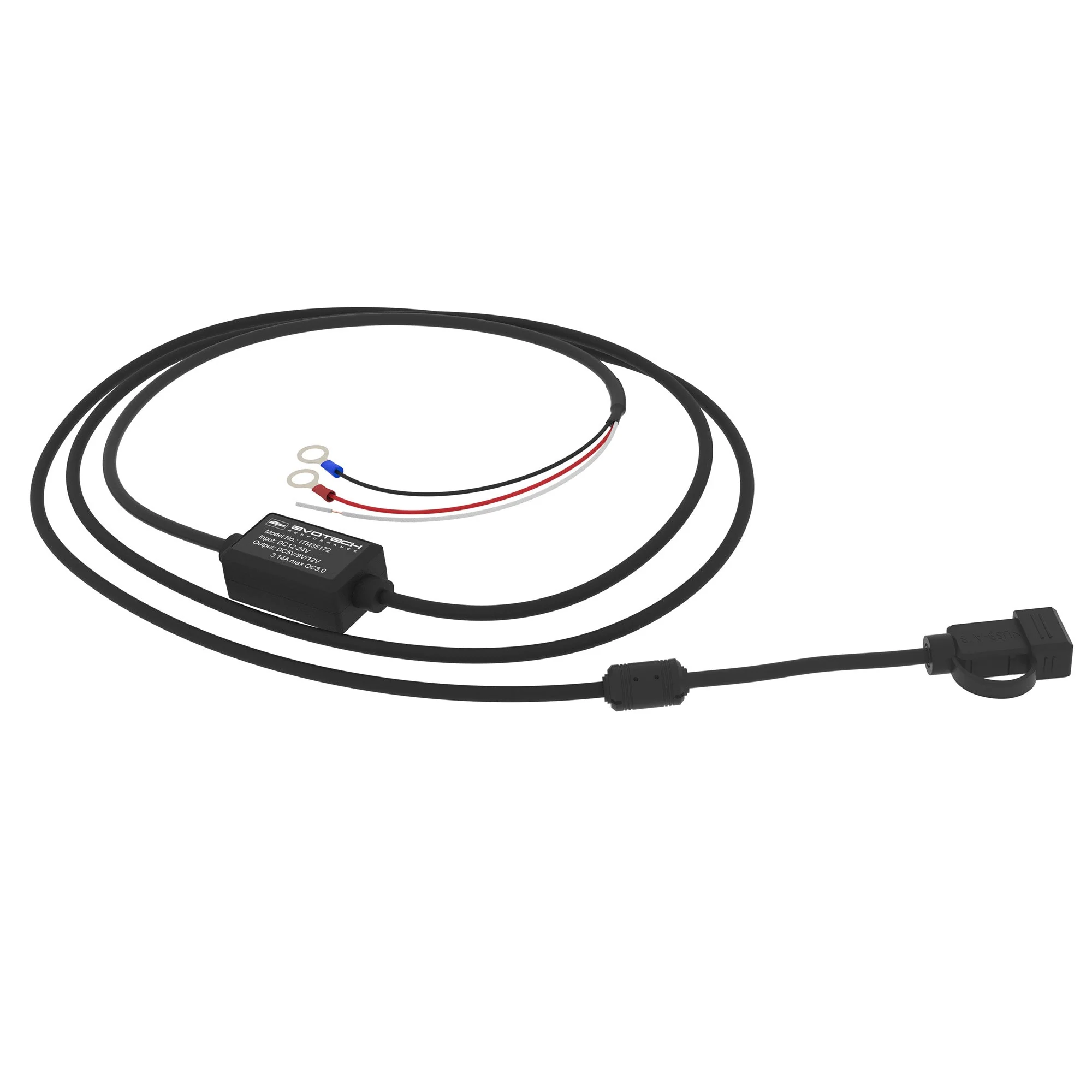 PRN016637 - Evotech Motorcycle USB-A Charger