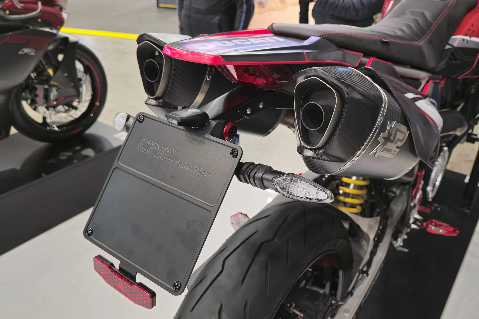 PT306B - CNC Racing Adjustable Fender Eliminator For Ducati Hypermotard 698 Mono - Image 4
