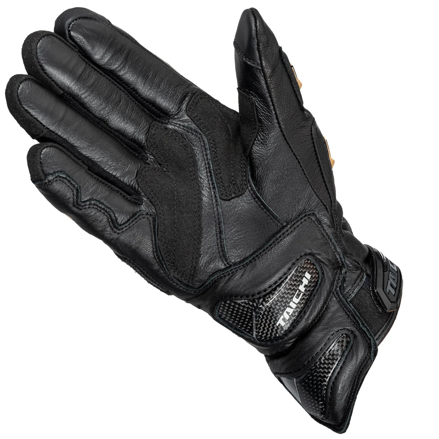 RS Taichi - RAPTOR LEATHER  GLOVE BLACK RST441 - Image 2