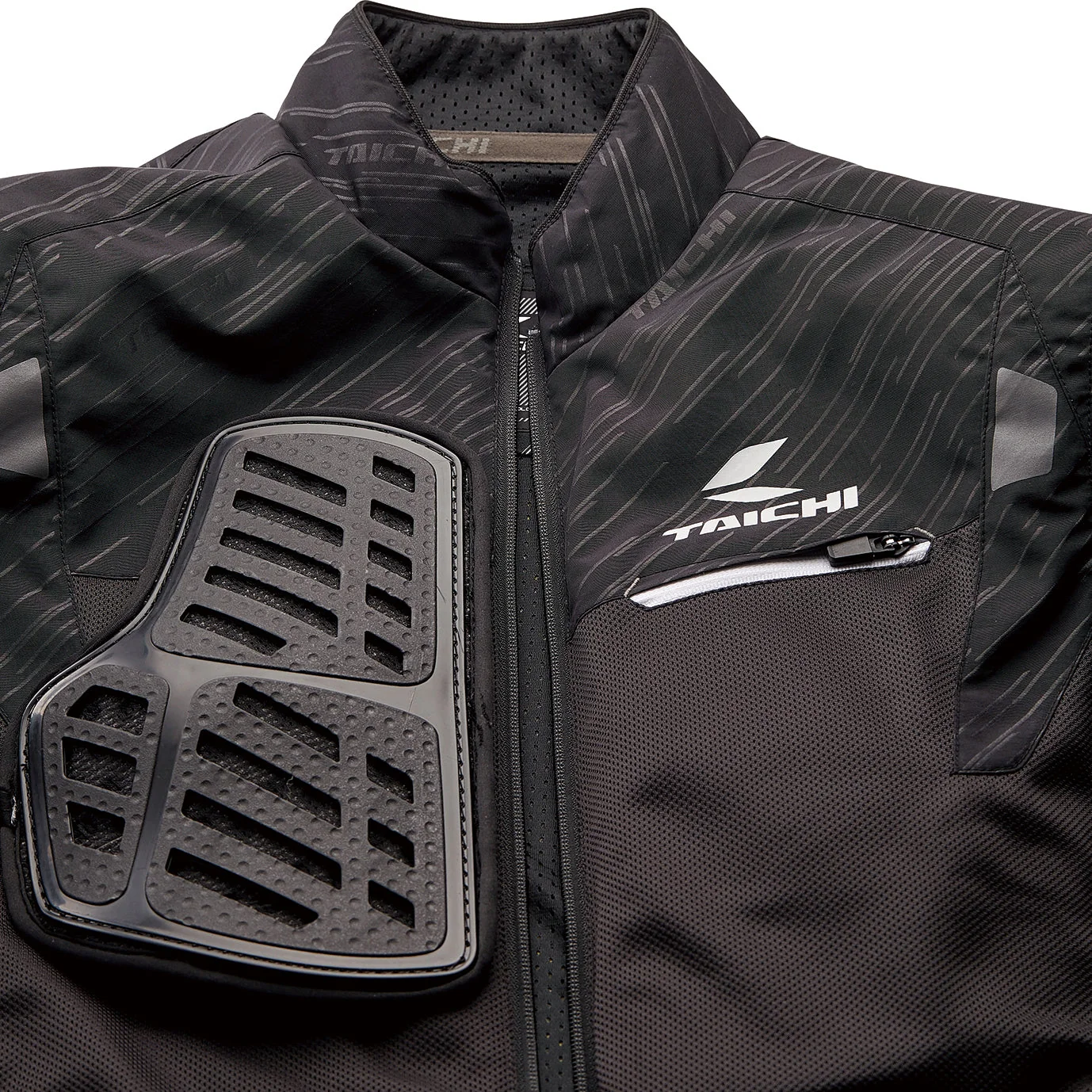 RS Taichi - TORQUE MESH JACKET BLACK/RED RSJ331 - Image 3