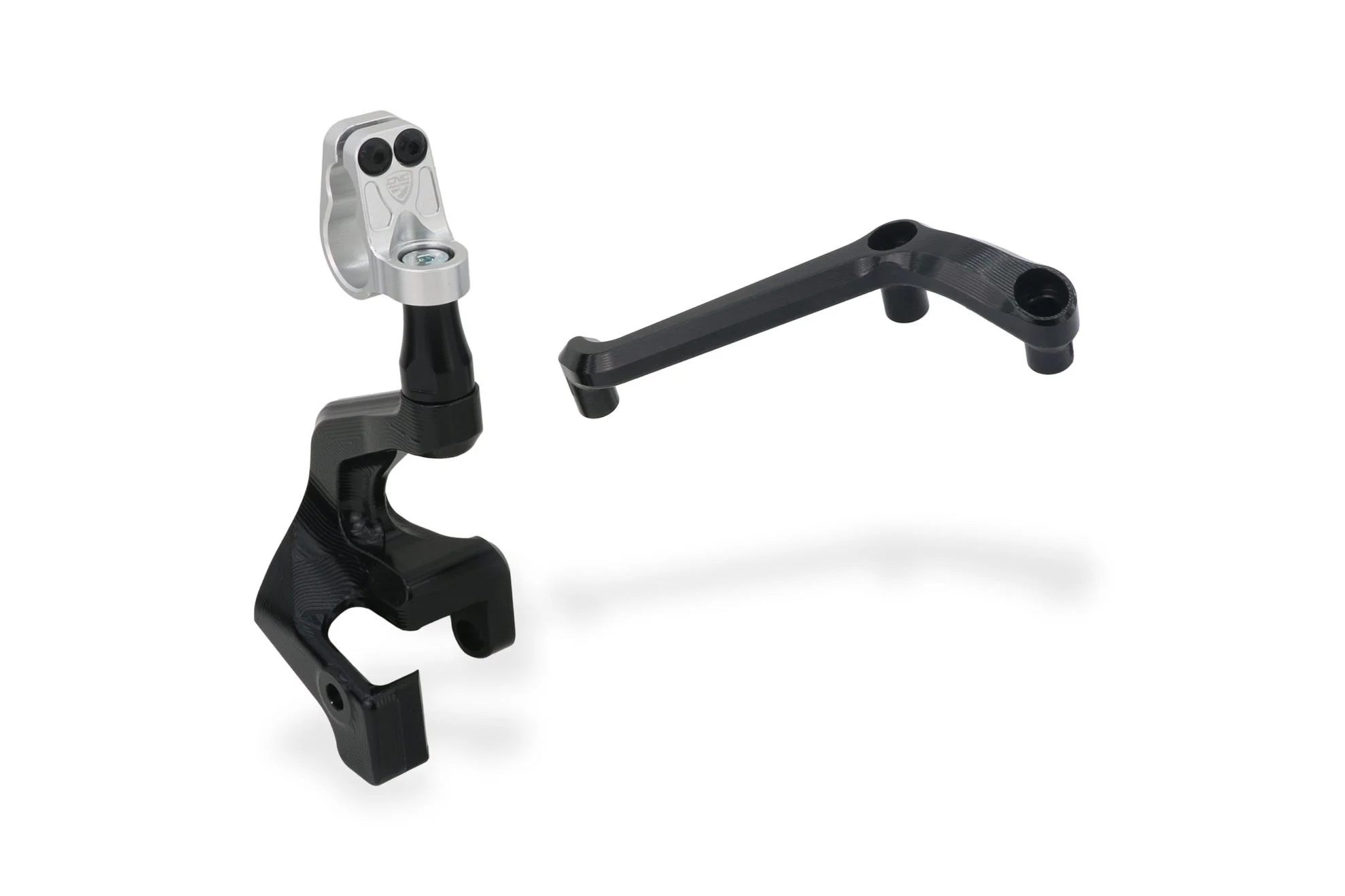 SD117 - CNC Racing Steering Damper Mount kit for Ducati Multistrada V4 / S with OE Handlebar Clamp / Riser - Image 5