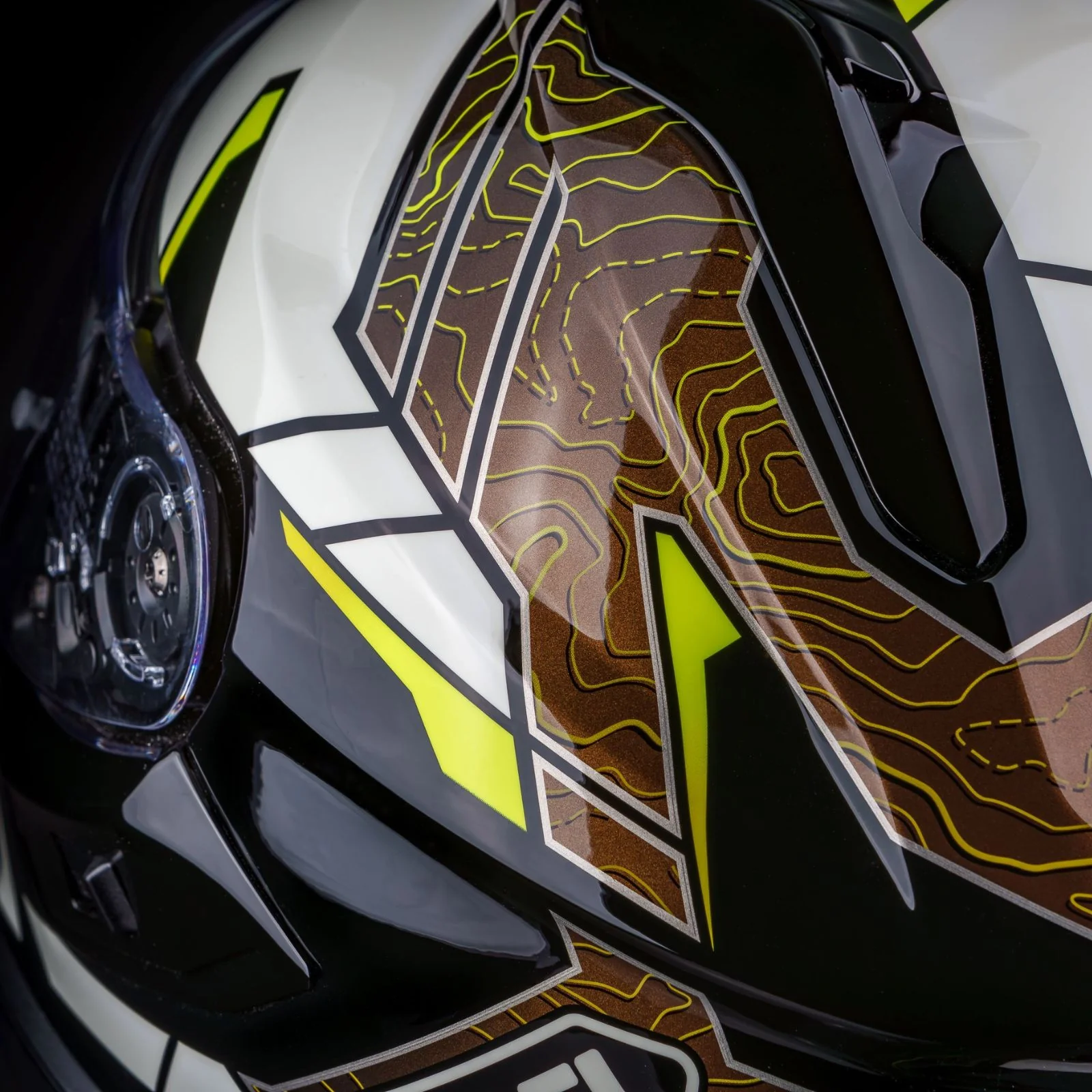 SHOEI - GT-Air 3 Hike - BLACK/WHITE/YELLOW (TC11) - Image 5
