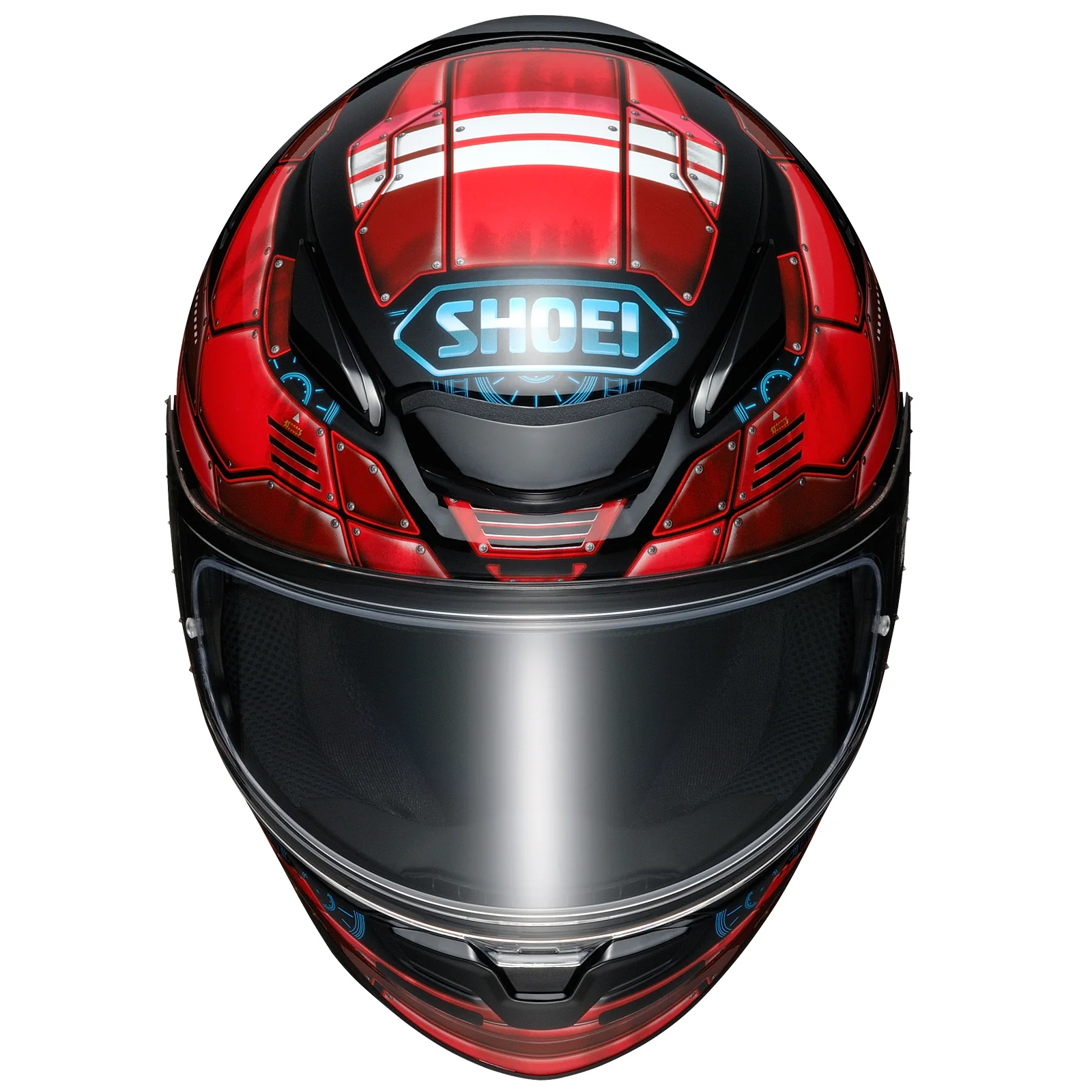SHOEI - RF-1400 Fortress - RED (TC1) - Image 3