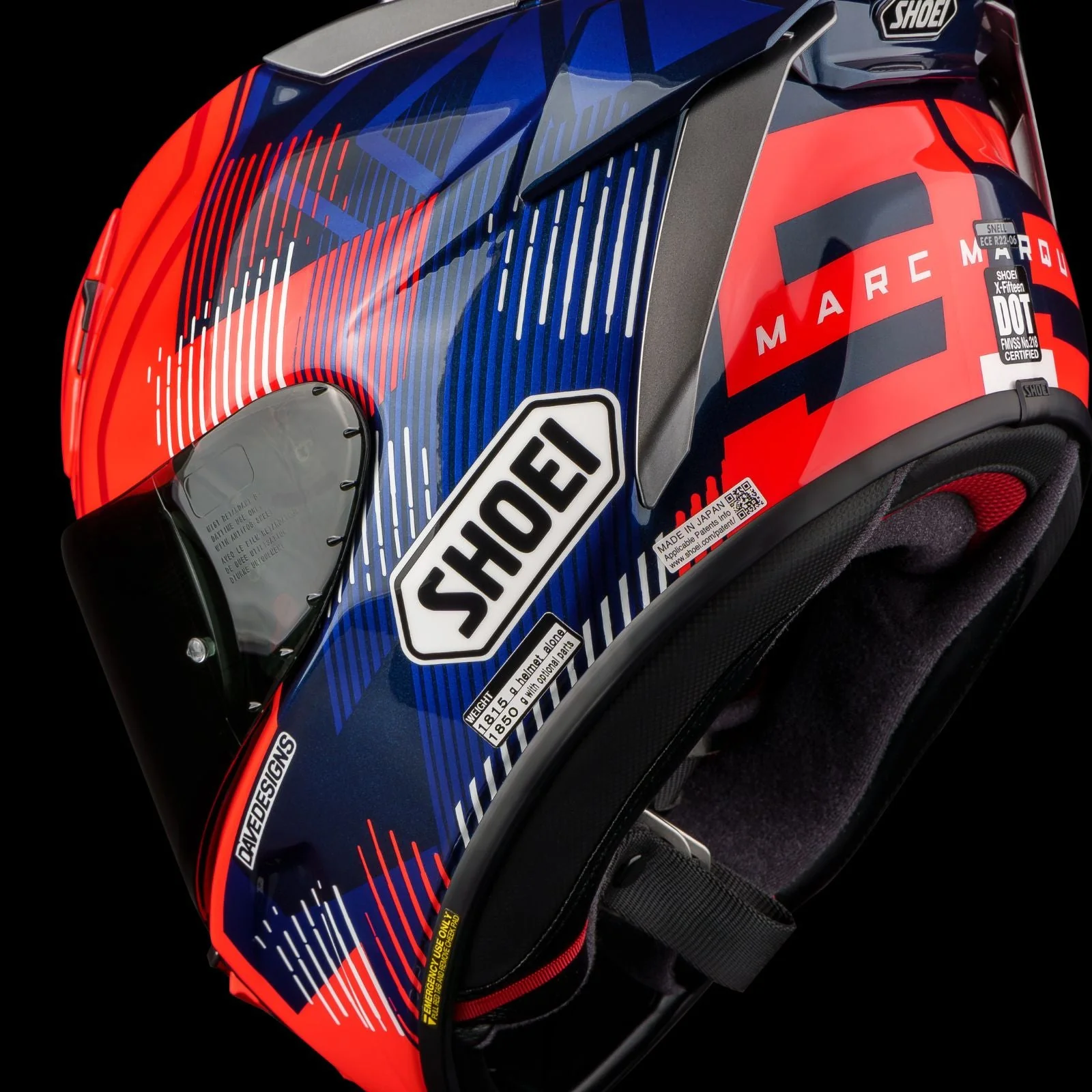 SHOEI - X-Fifteen Marquez 8 - TC1 - Image 7
