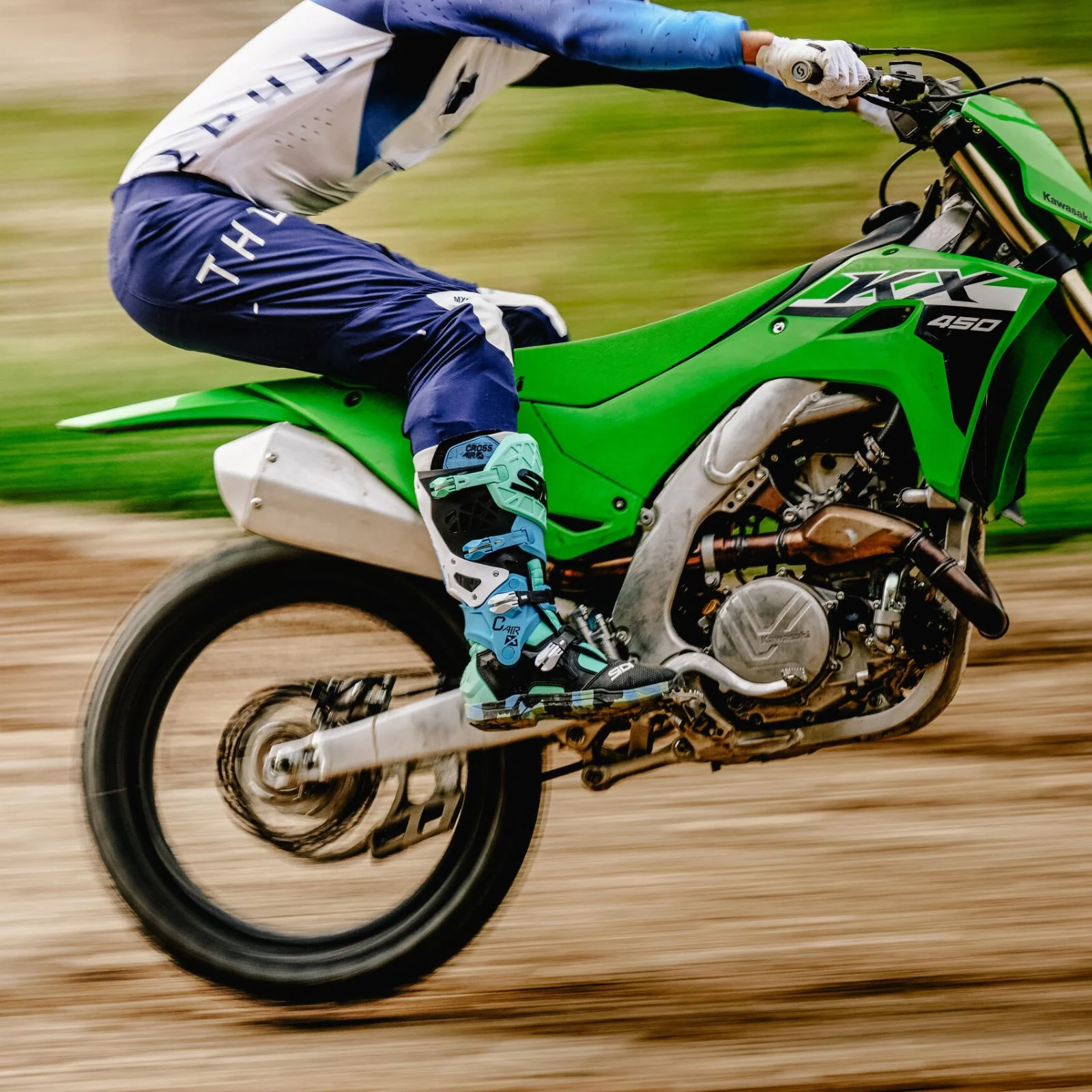Sidi - Crossair X Boot - MESSY/CYAN - Image 9