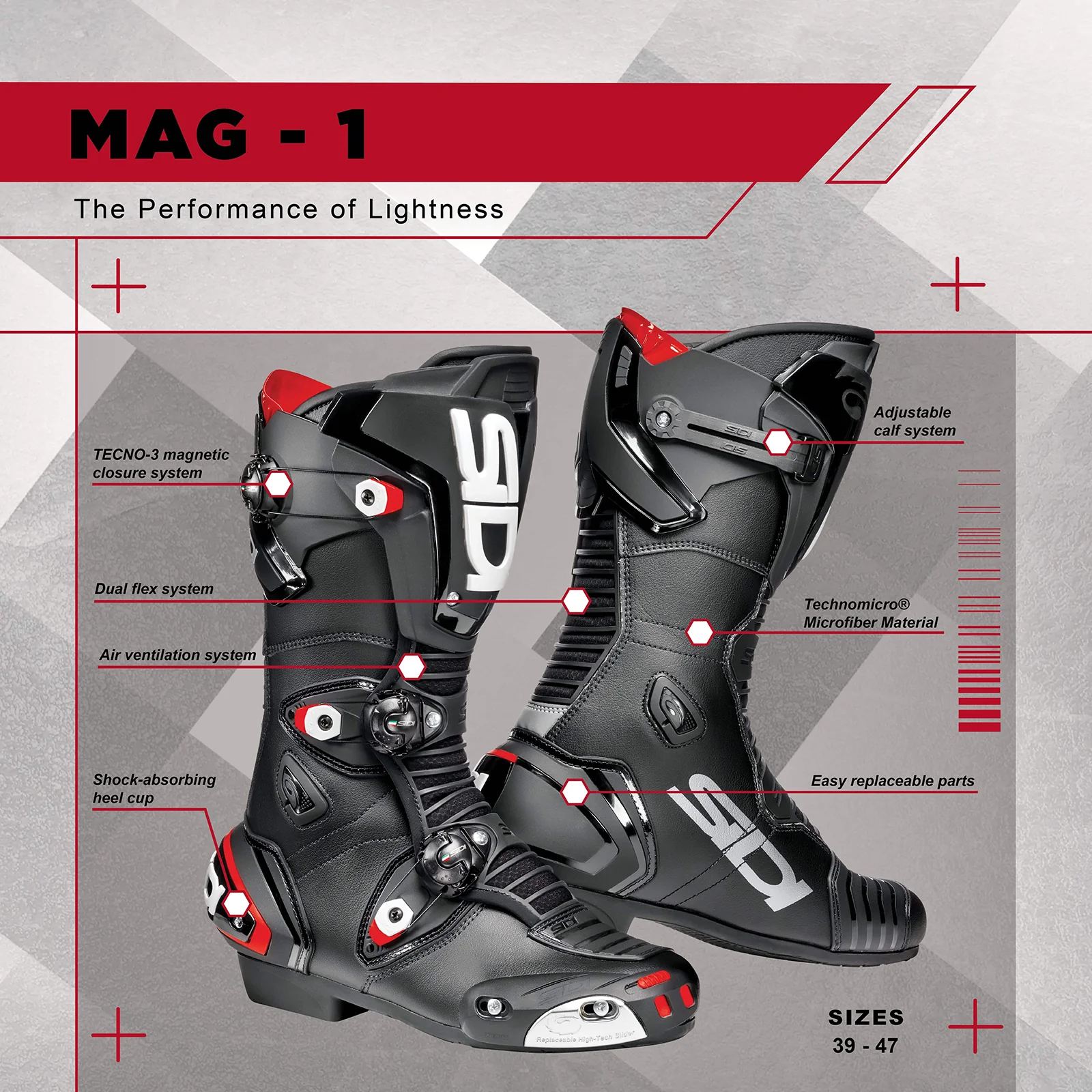 Sidi - Mag-1 Boot - WHITE - Image 3