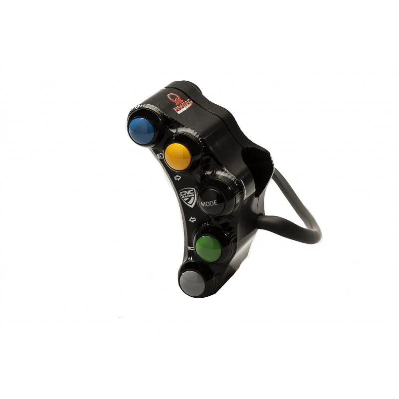 SWD18BPR - CNC Racing PRAMAC RACING LIMITED EDITION Left Hand Side Billet 7 Button STREET Switch for Latest Ducati's