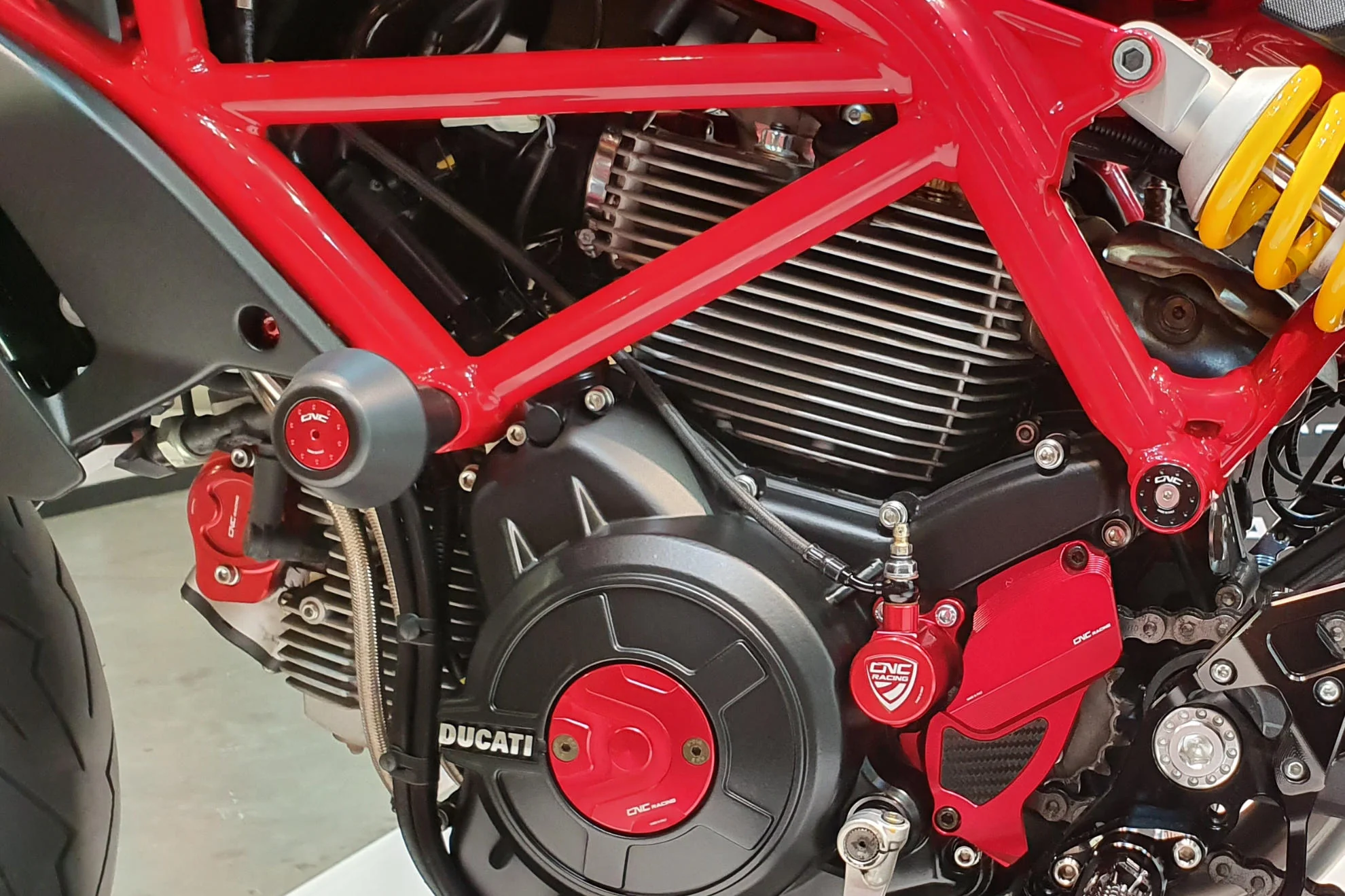 TC214 - CNC Racing - Frame Sliders - Scrambler 1100 - Image 9