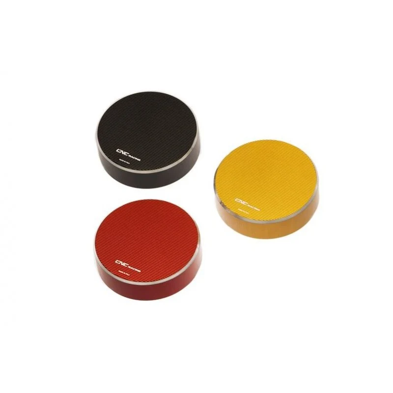 TF607 - CNC Racing 'Bi-Color' Billet Rear Brake Reservoir Cap For Ducati Diavel, 2015+ MTS1200/1260/950/V4, BMW K1300R, R1200GS/Adventure, S1000RR