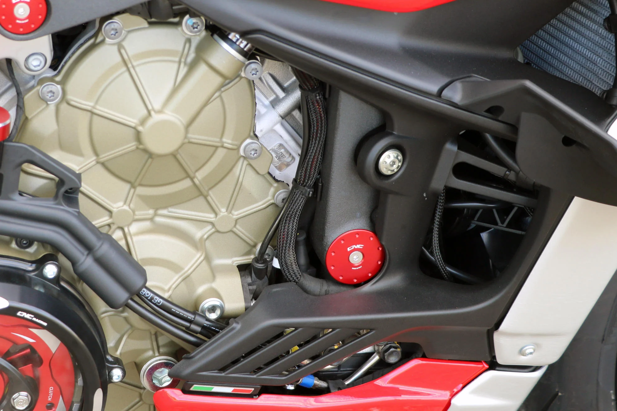 TT360 - CNC Racing - Forward-Lower Frame Caps for Streetfighter V4 - Image 2