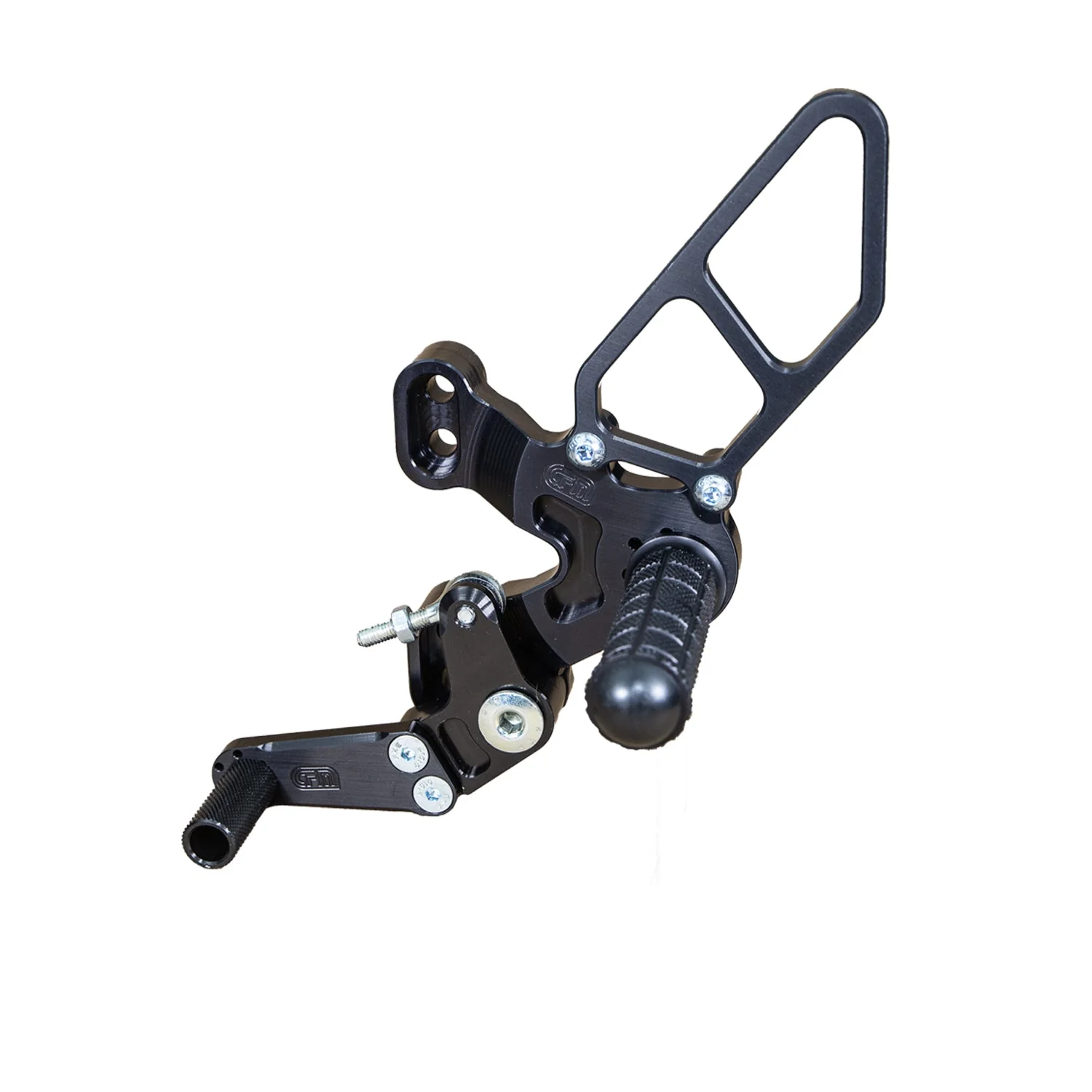 Woodcraft - 05-0641B Ducati 1198SP/848 EVO Complete Rearset Kit w/ Pedals - GP Shift w/ Factory QS - Image 4