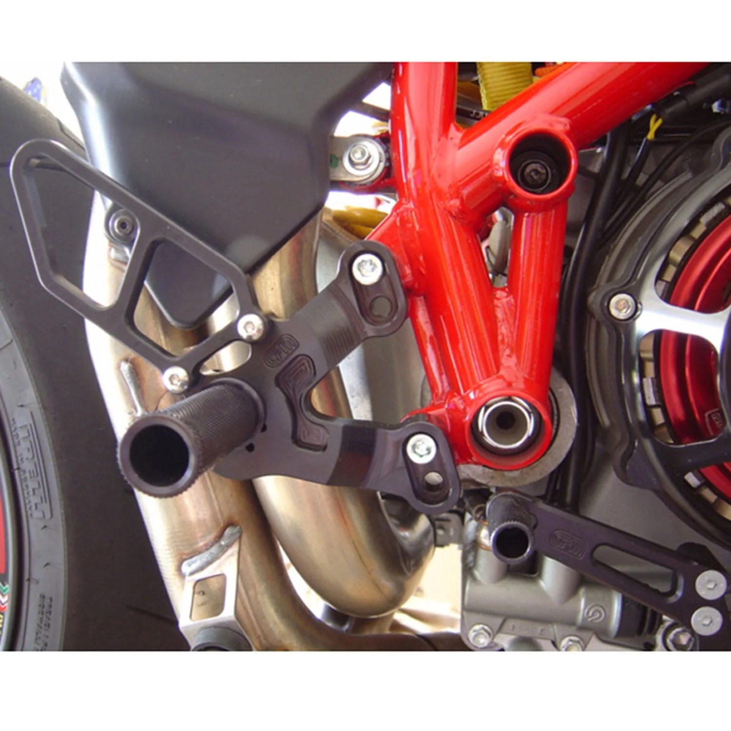 Woodcraft - 05-0641B Ducati 1198SP/848 EVO Complete Rearset Kit w/ Pedals - GP Shift w/ Factory QS - Image 5