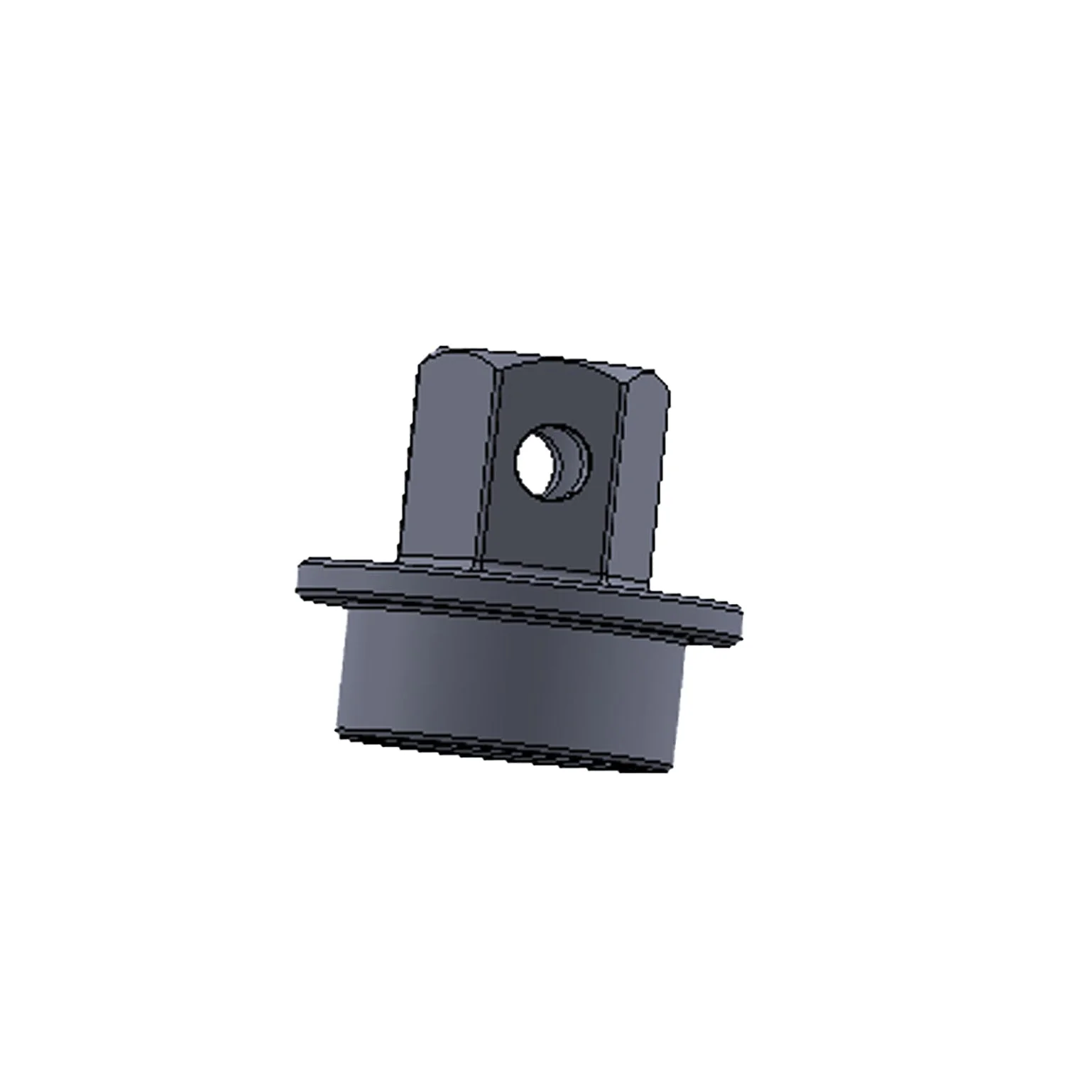 Woodcraft - 45-0640FN Front Axle Slider Base, Nut Side, Ducati - Image 2